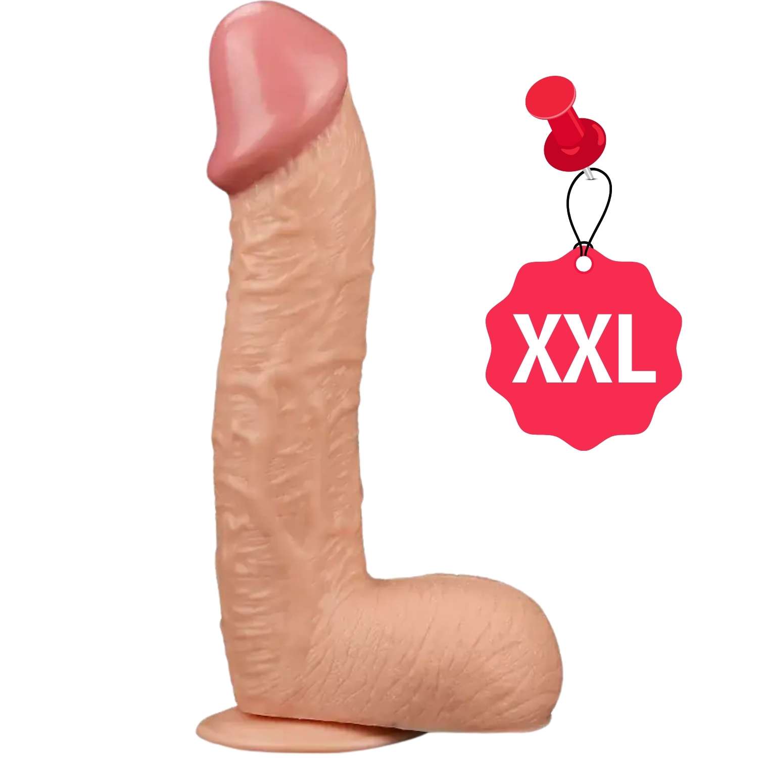 Legendary King Sized - Büyük Boy Kalın Realistik Dildo XXL Size Ekstra Büyük Gerçekçi Yapay Penis 29x5.5 CM