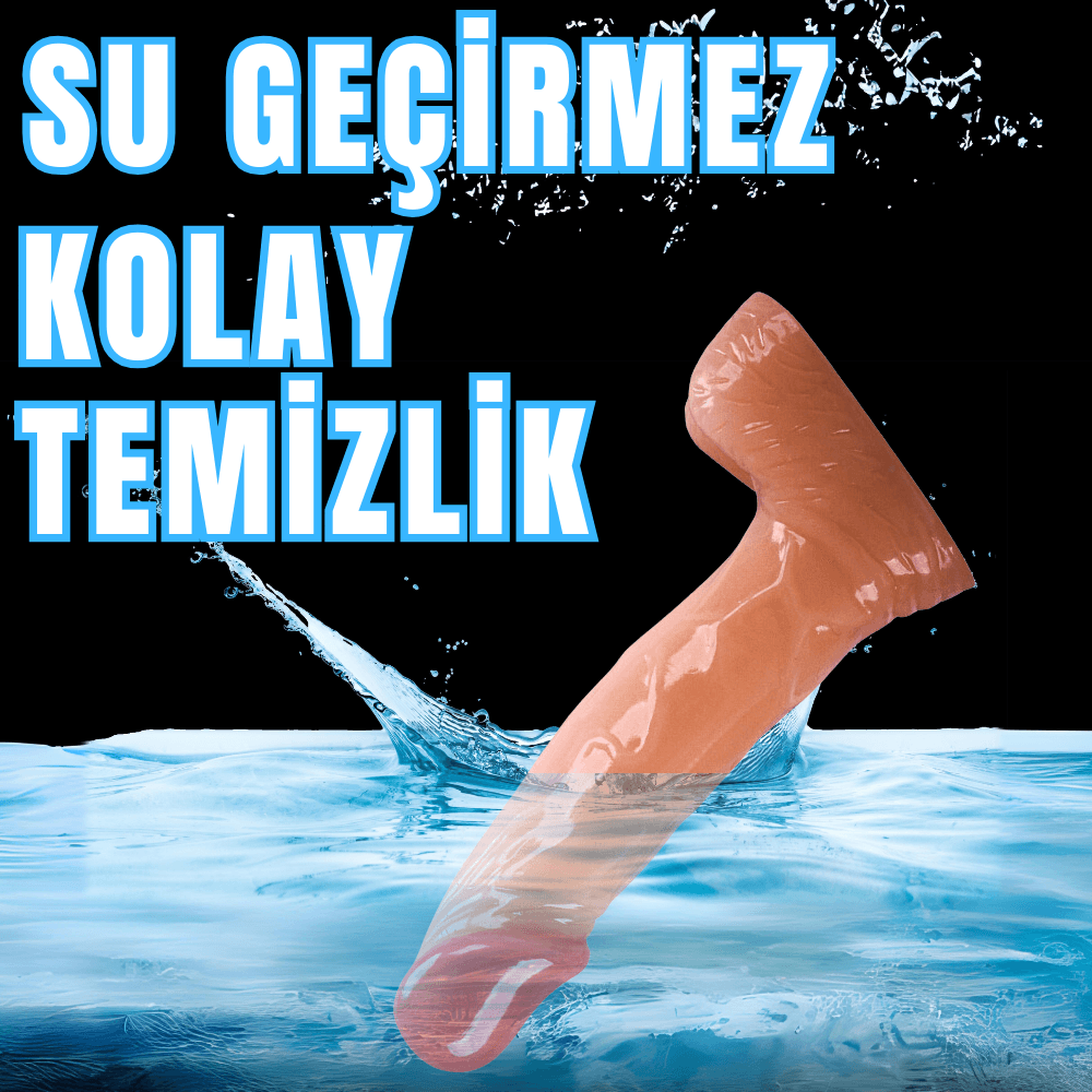 Anal Vajina Kullanım Realistik Mini Dildo Gerçekçi Yapay Penis 11x2.7 CM