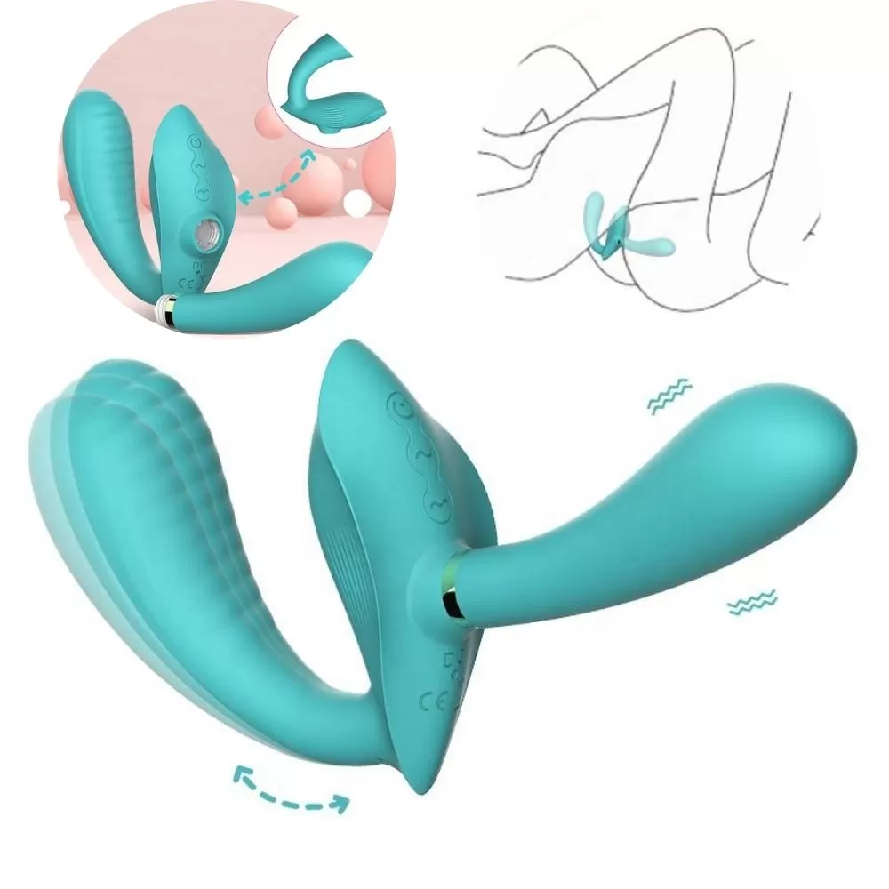 Crown Multiple - Şarjlı Çıkarılabilir Dildo ve Giyilebilir Strapless Strapon Vibratör Dildo detay