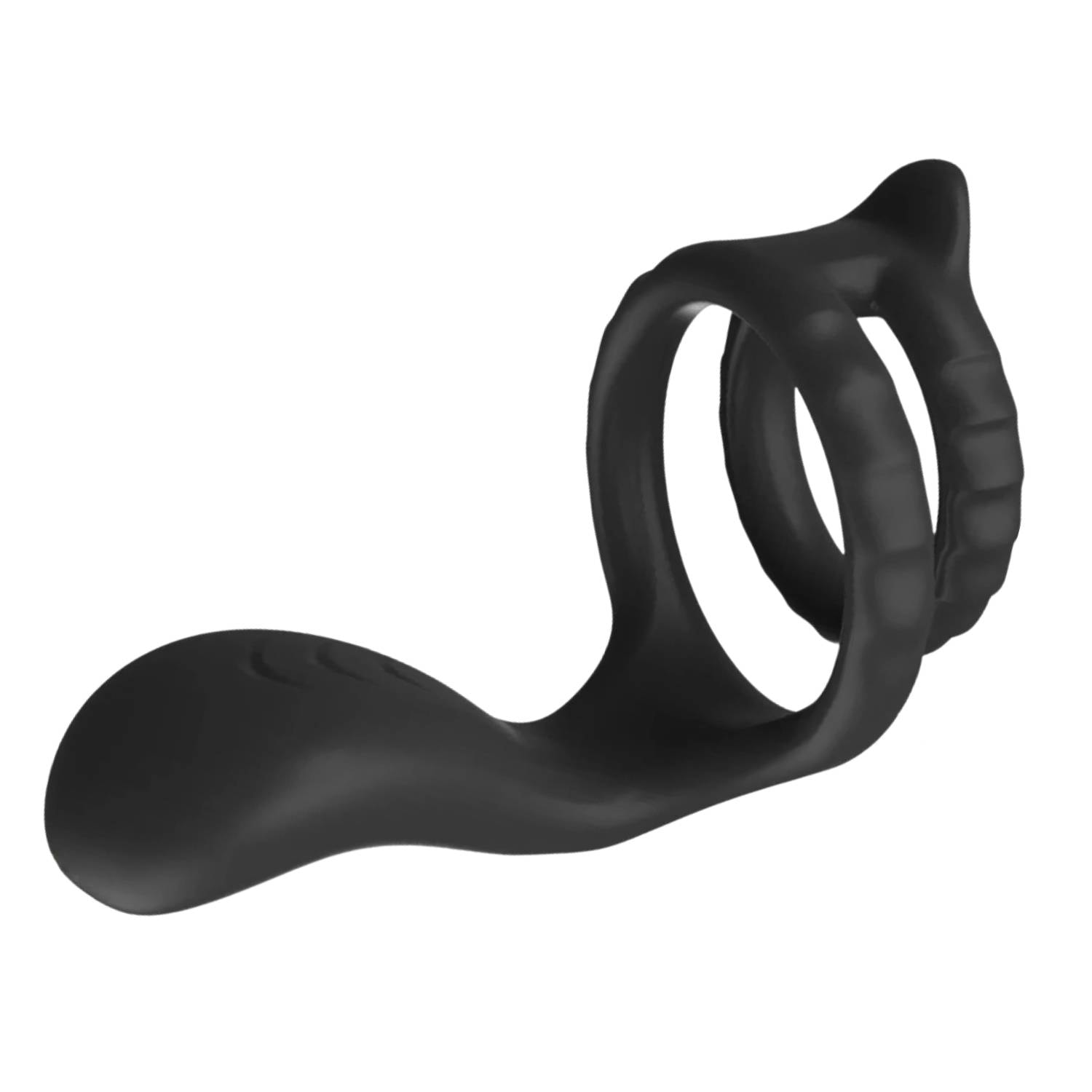 Tail Pro - Şarjlı Güçlü Titreşimli Perine Uyarıcı Esnek Testis ve Penis Halkası