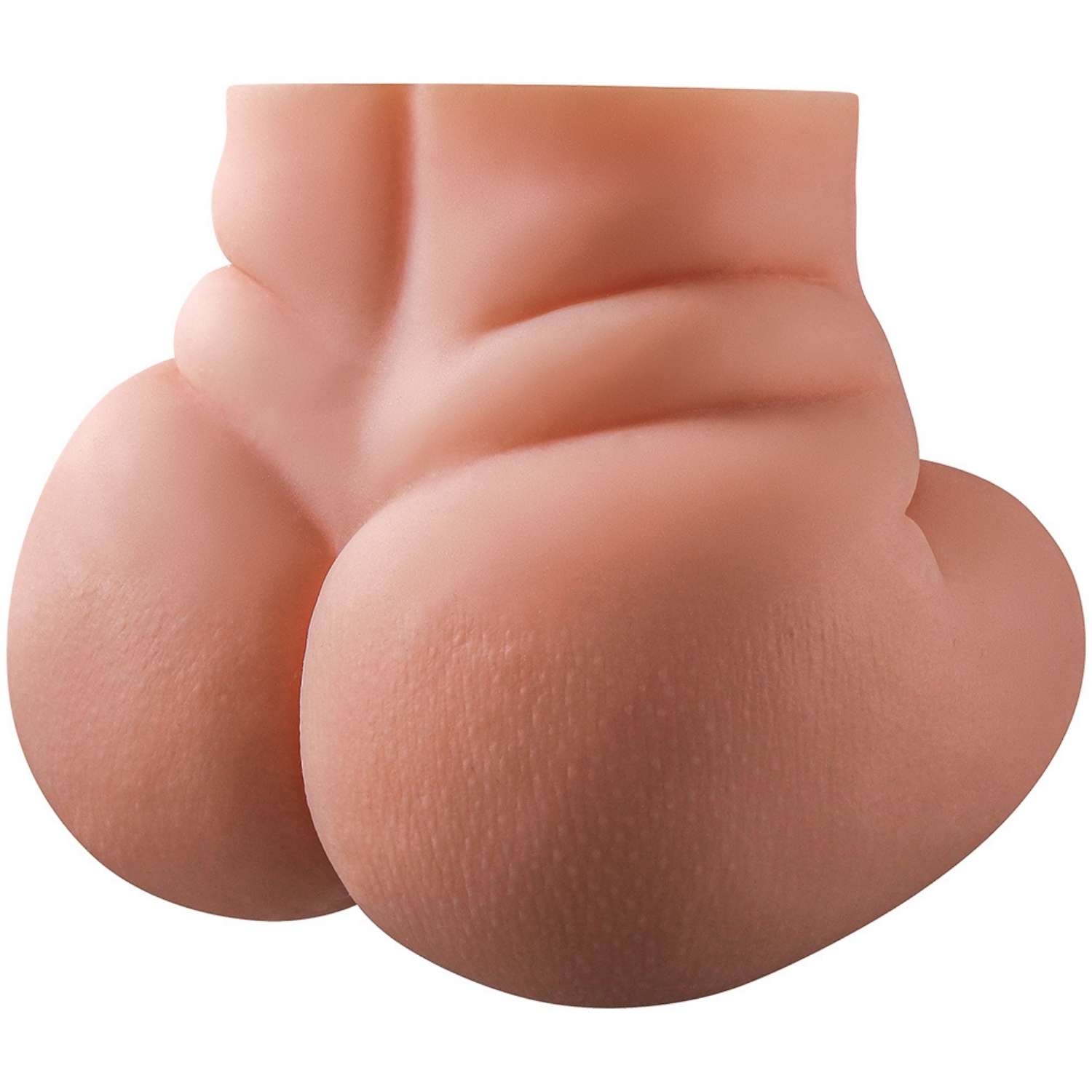 Bethany - Anal Vajina Çift Girişli Cep Boy Realistik Kalça Titreşimli Isıtmalı Suni Vajina Mastürbatör 1.1KG