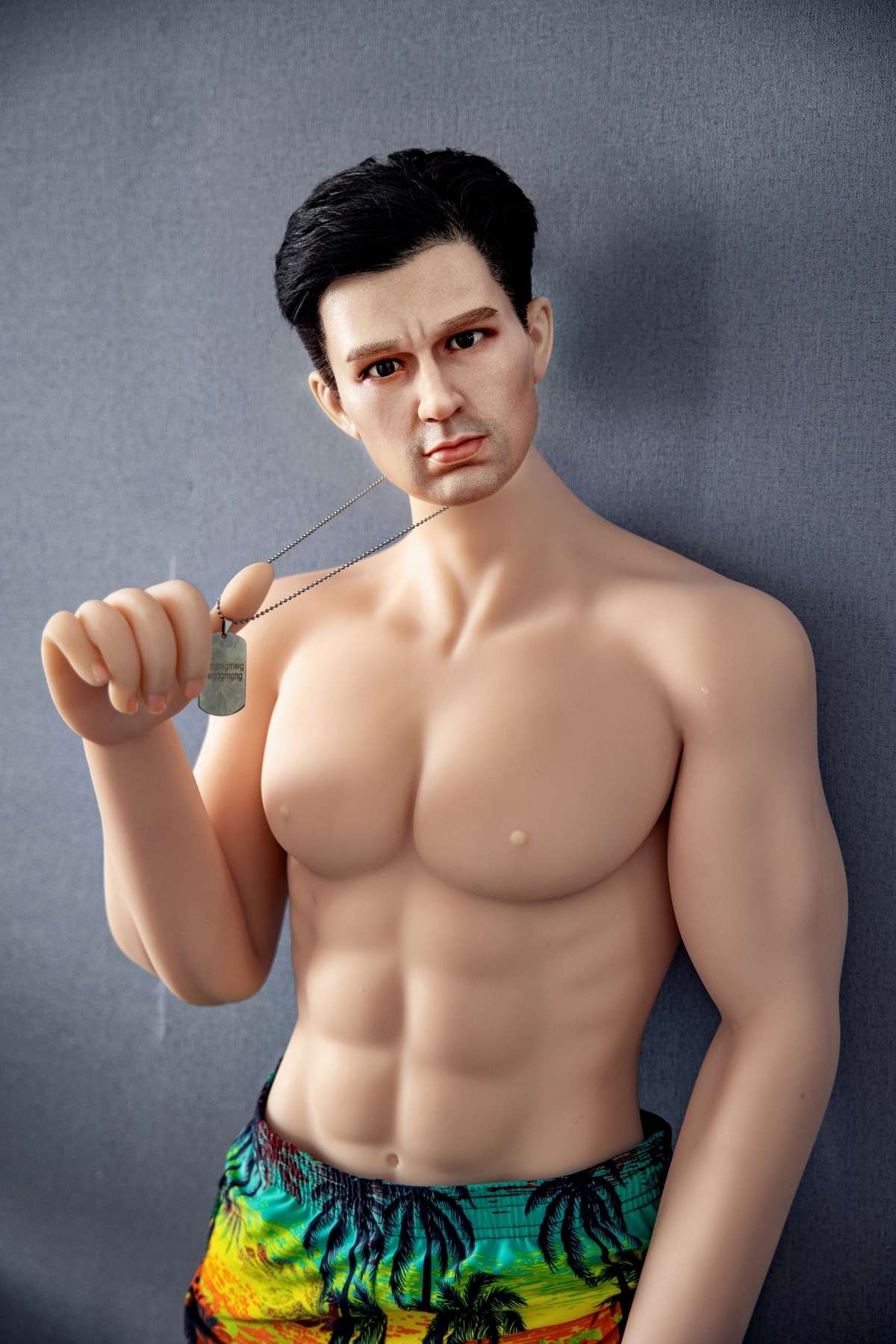 Adrian - Silicone Head Hair Transplant Evo Skeleton Sex Doll İskeletli Tam Boy Erkek Realistik Manken 160 CM detay