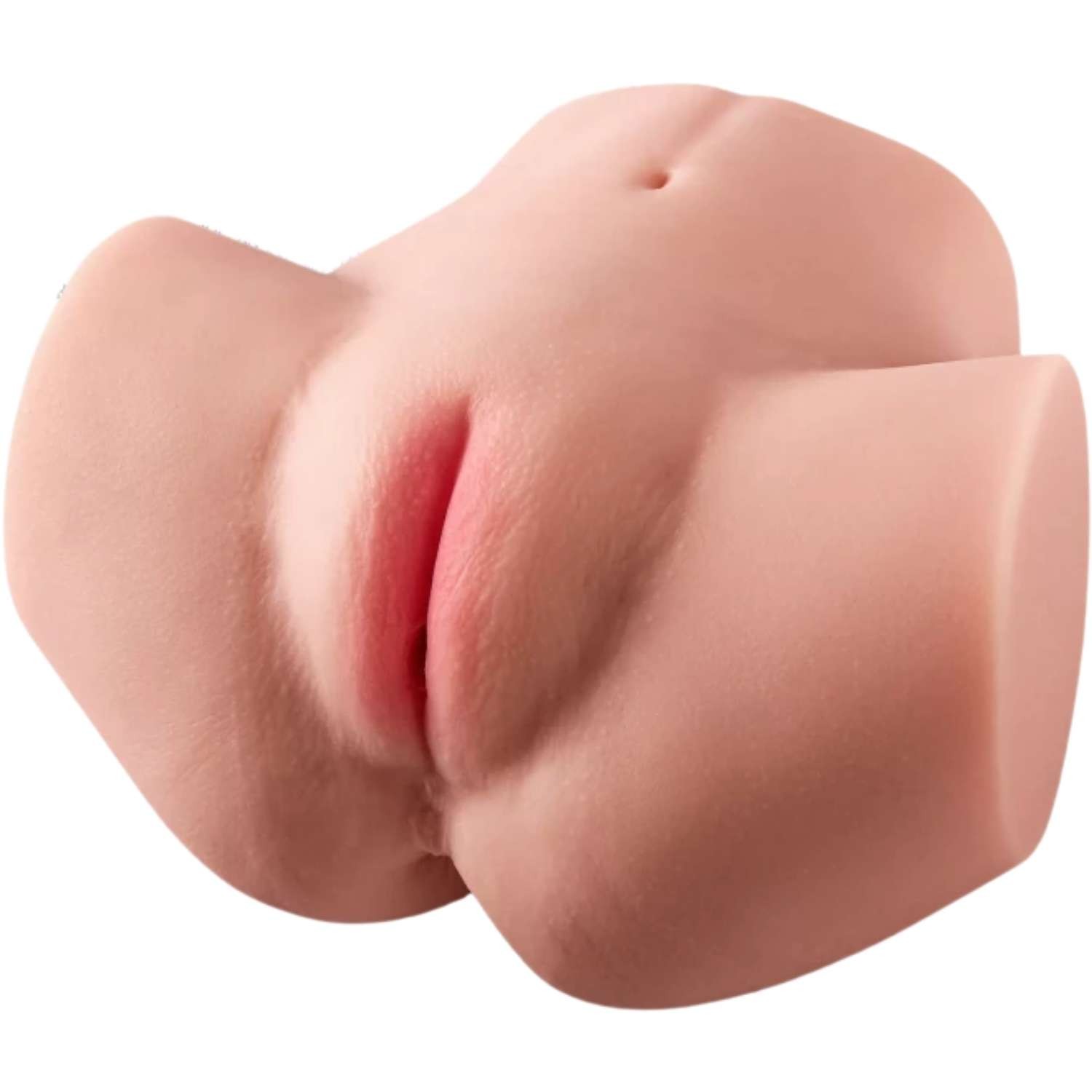 Lina - Anal Vajina Çift Girişli Realistik Kalça Titreşimli 2 in 1 Suni Vajina Mastürbatör 1.9 KG