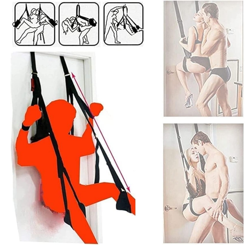 Fetish Master Tied Door Restraints Partner Kapı Kelepçesi BDSM Pozisyon Seti