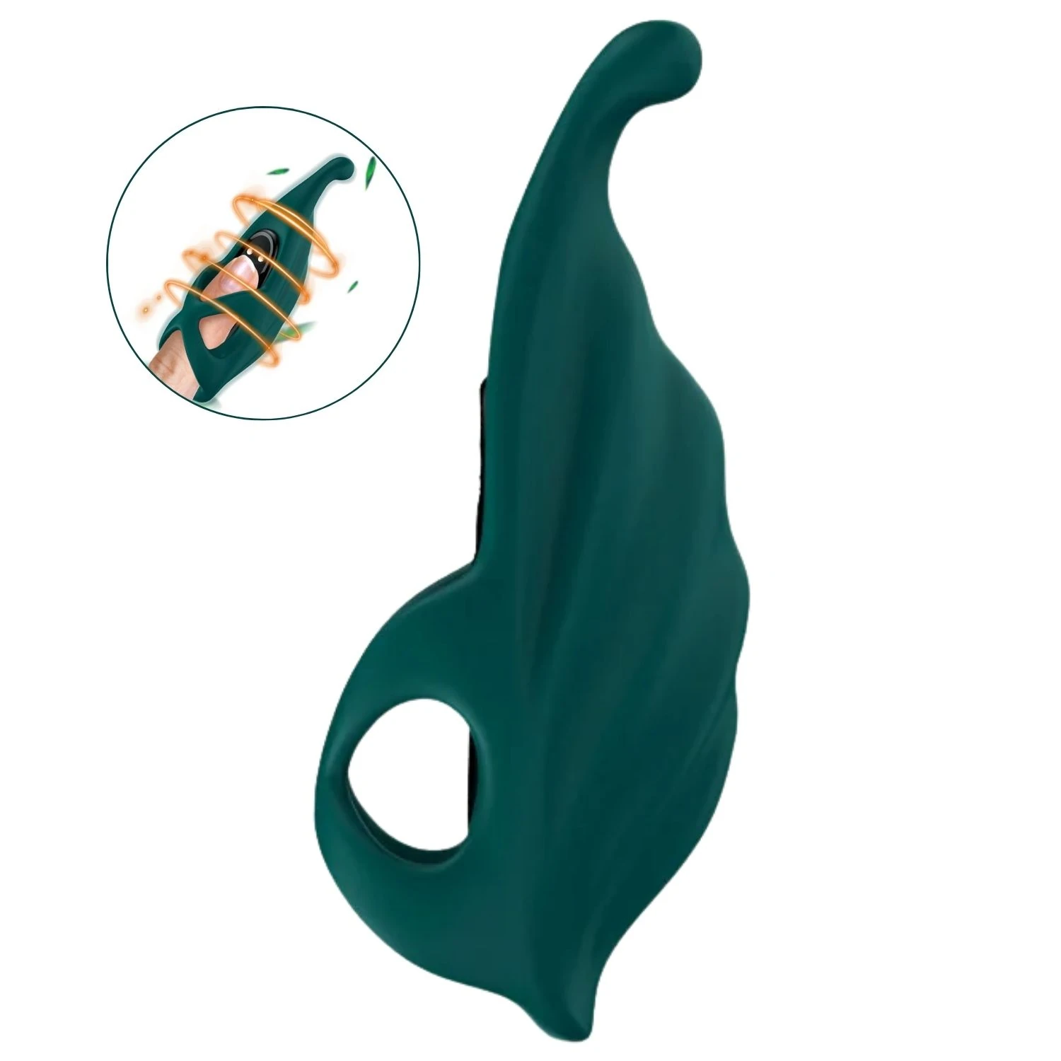 Helix - Şarjlı Su Geçirmez G Nokta ve Klitoris Uyarıcı Parmağa Takılabilir Mini Vibratör