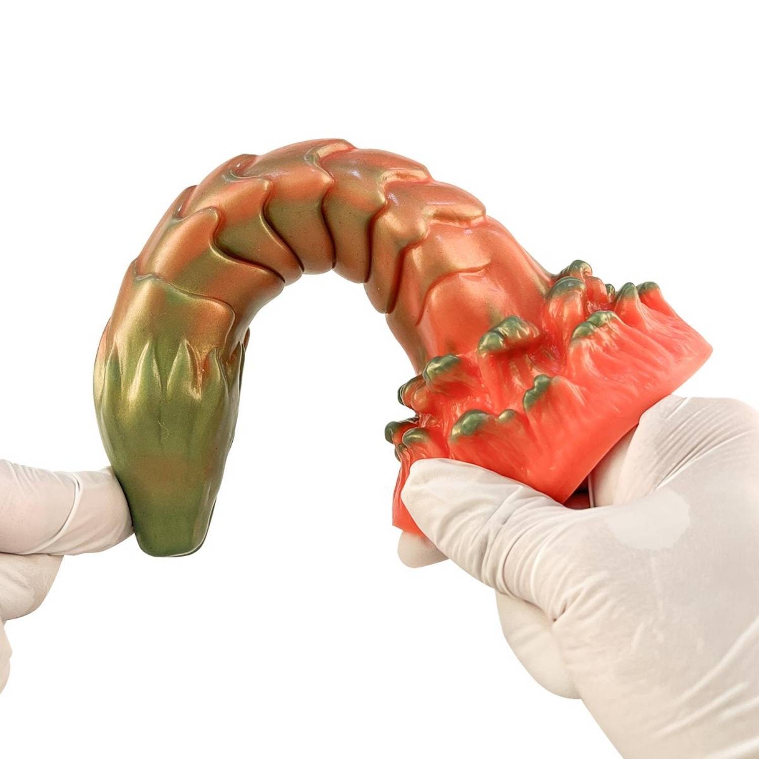 Monster Cock Scylla - Silicone Realistic Animal Dragonhead-Snake Dildo Silikon Gerçekçi Doku Yılan Yapay Penis 19.5x5 CM detay