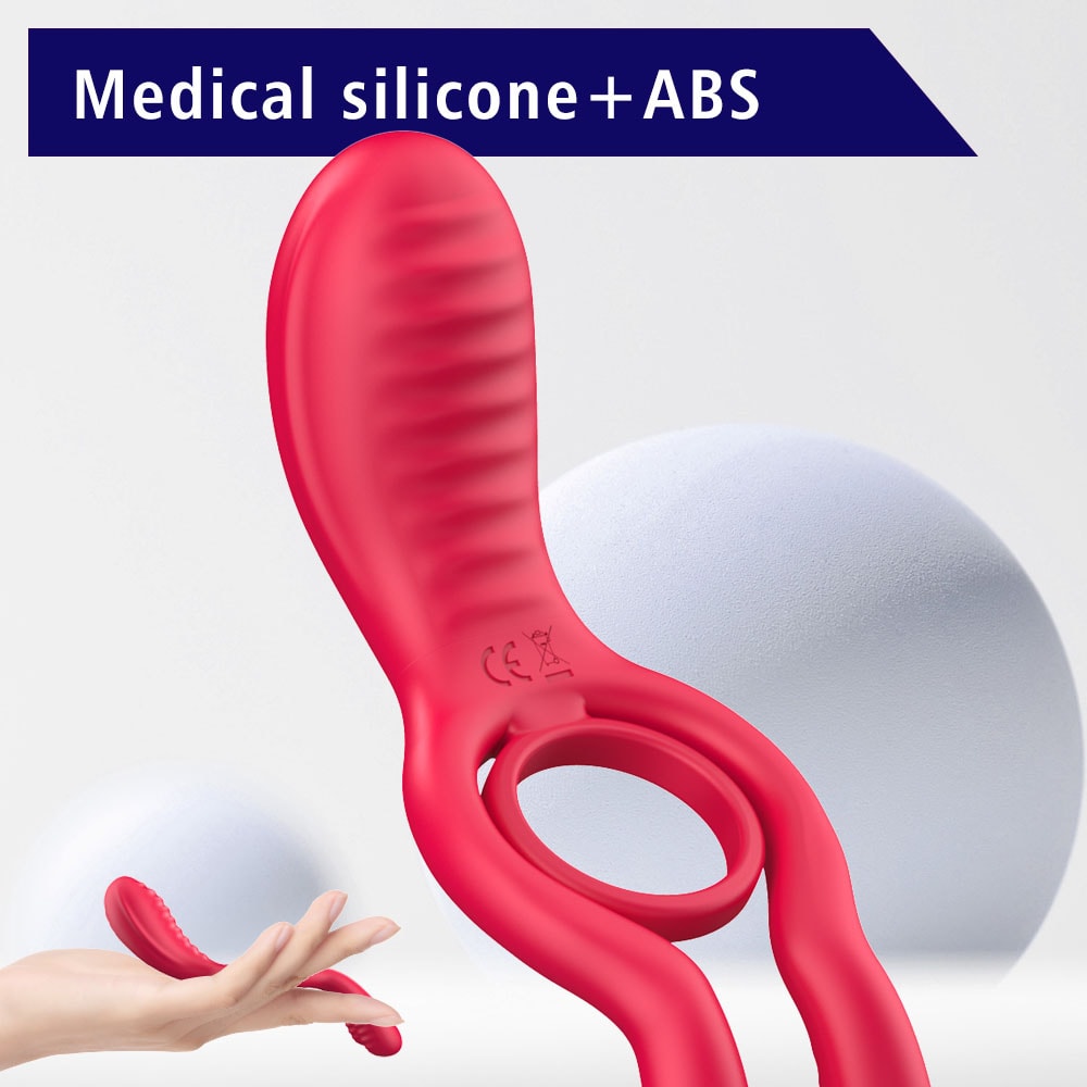 Singun - Şarjlı Uzaktan Kumandalı Klitoris Uyarıcı Vibratör Testis ve Perine Uyarıcı Penis Halkası