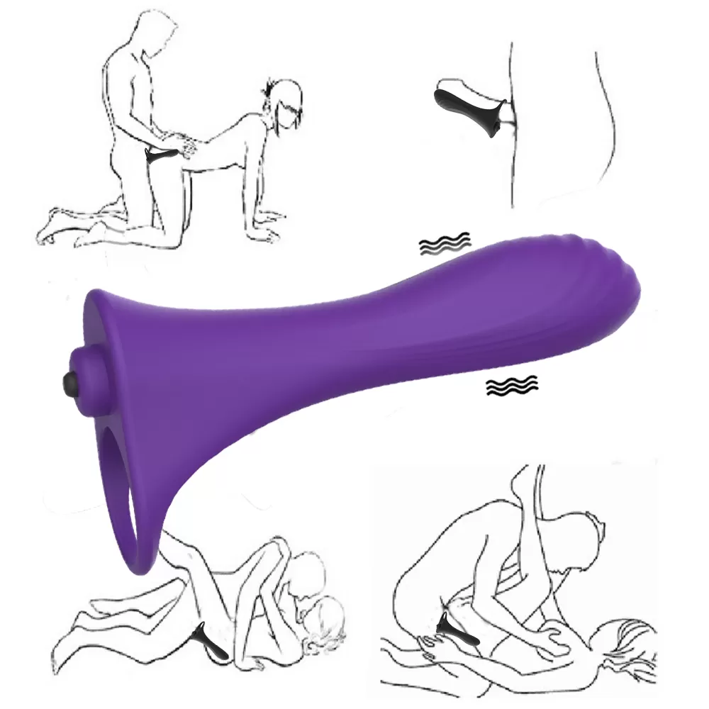 Rool - G Spot Uyarıcı Güçlü Titreşimli Silikon Penis Halkası detay