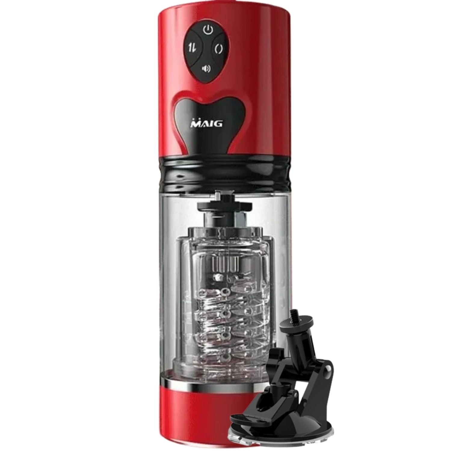 Şarjlı AI Çip Sesli İleri Geri Hareketli ve 360° Dönme Rotasyonlu Vantuzlu Tam Otomatik Mastürbatör