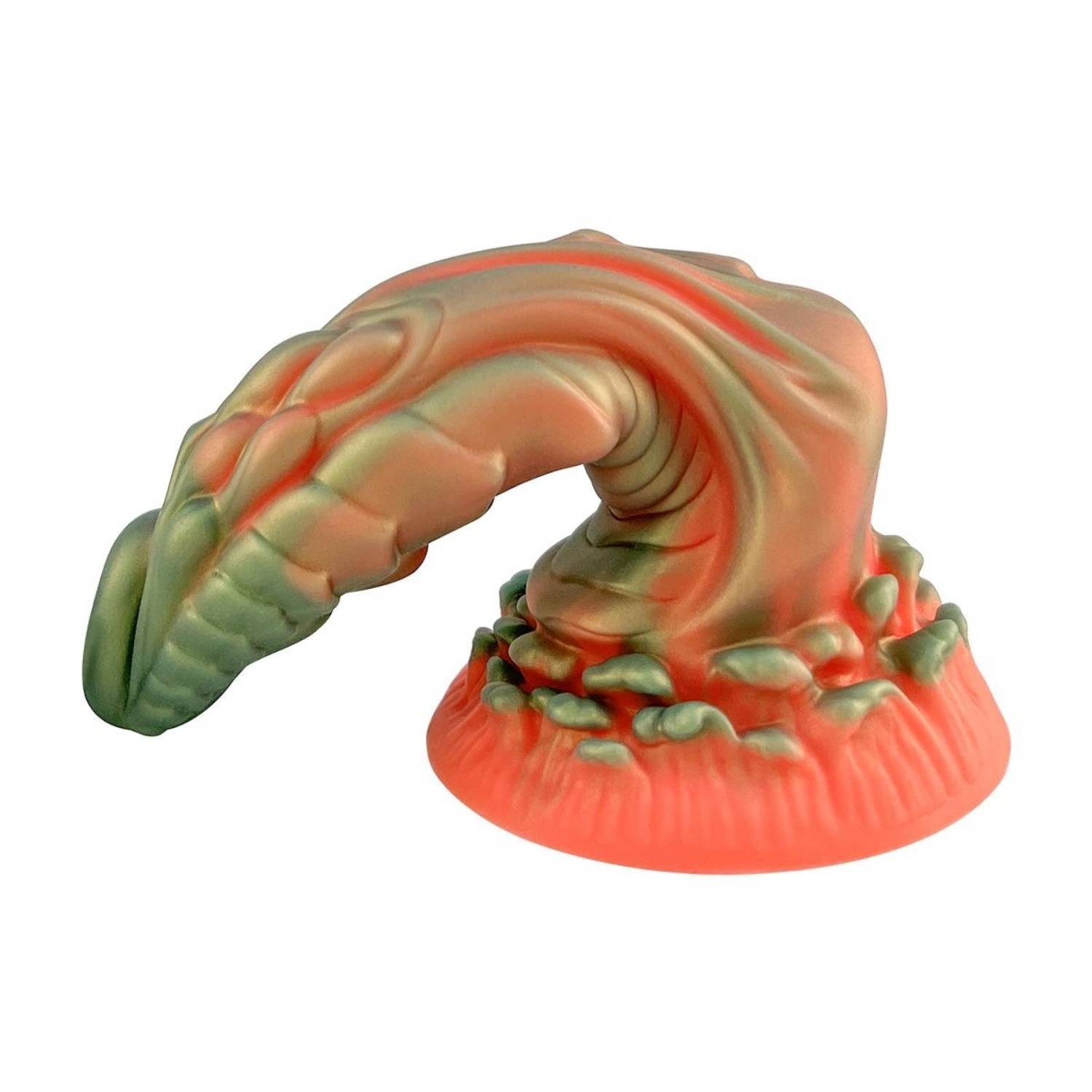 Monster Cock Bukrek - Silicone Realistic Animal Dragon Dildo Silikon Gerçekçi Doku Ejderha Yapay Penis 18.5x5.4 CM detay