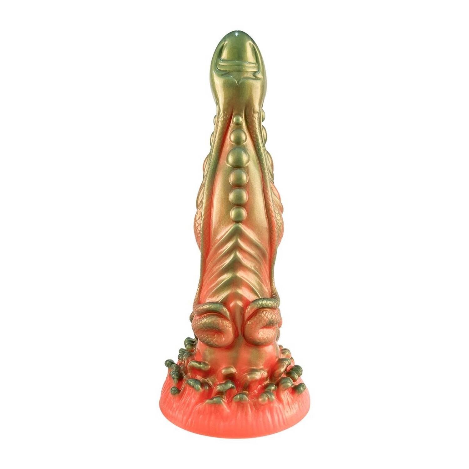 Monster Cock Minotor - Silicone Realistic Animal Bull Dildo Silikon Gerçekçi Doku Boğa Yapay Penis 25x7.2 CM detay