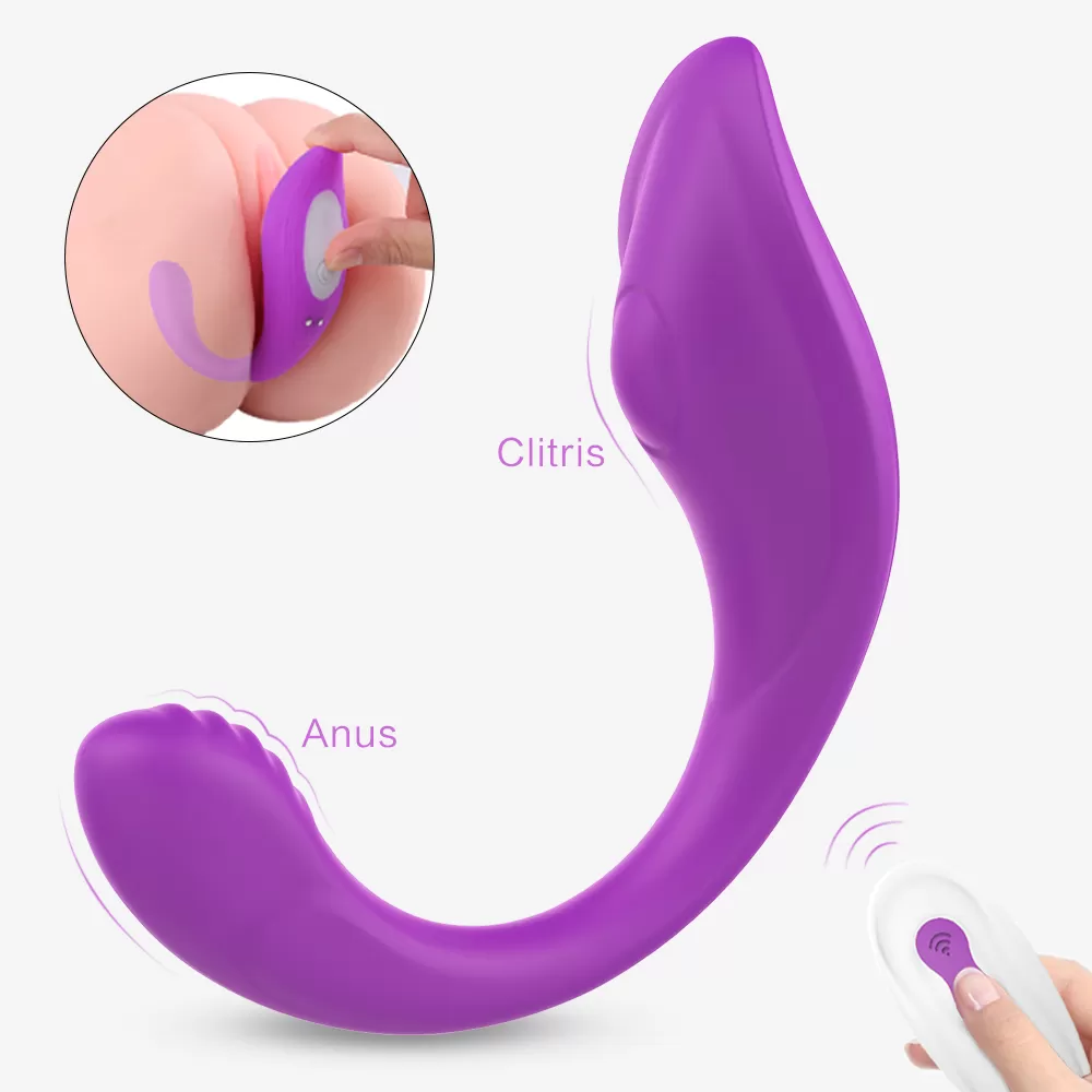 RIBBON RCT Kablosuz Kumandalı Kıkırdaklı Anal Vajinal Uyarıcı Giyilebilir Vibratör detay