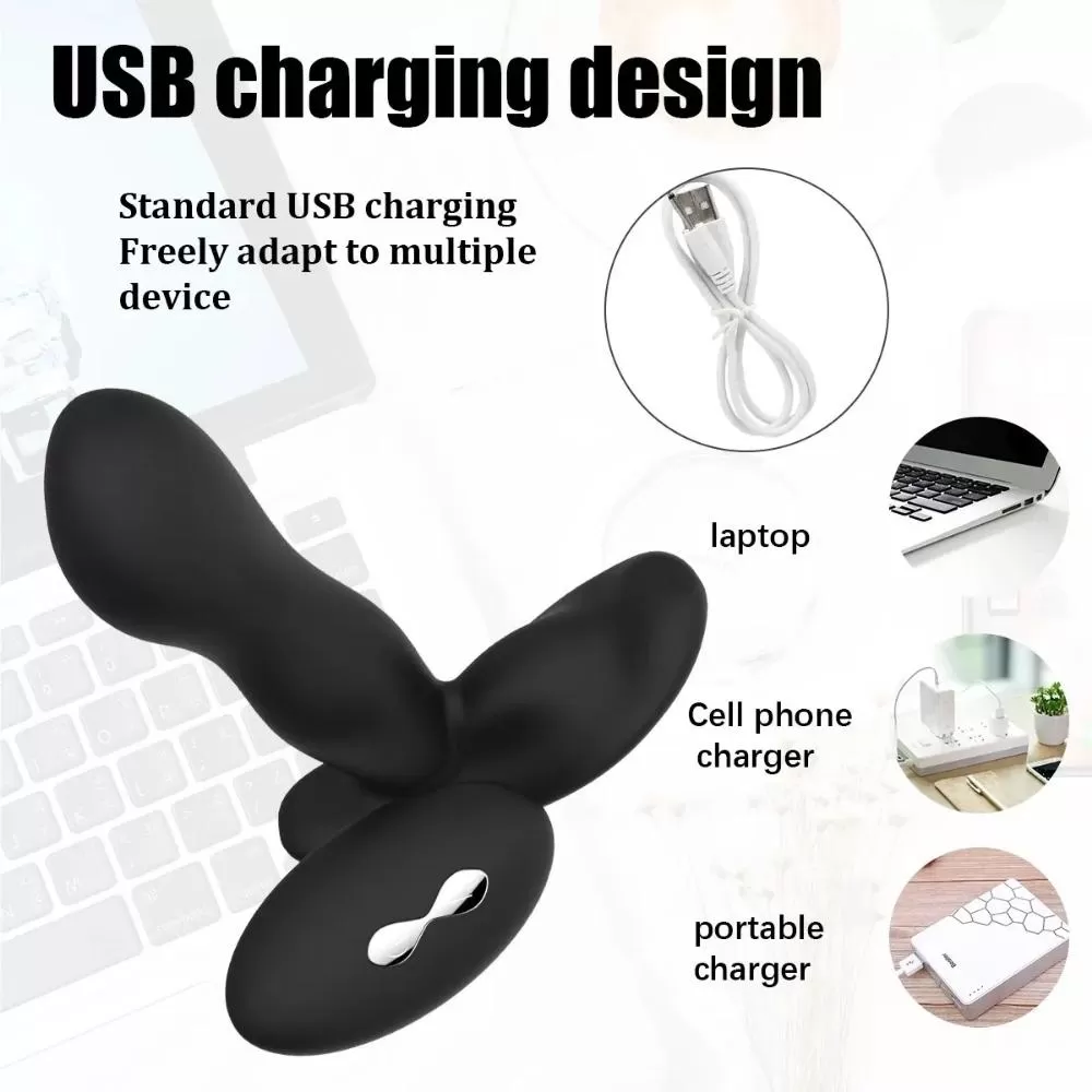 VISION Kablosuz Kumandalı Klitoris ve G-Spot Uyarıcı Külot İçi Giyilebilir 2 in 1 Vibratör - Siyah detay