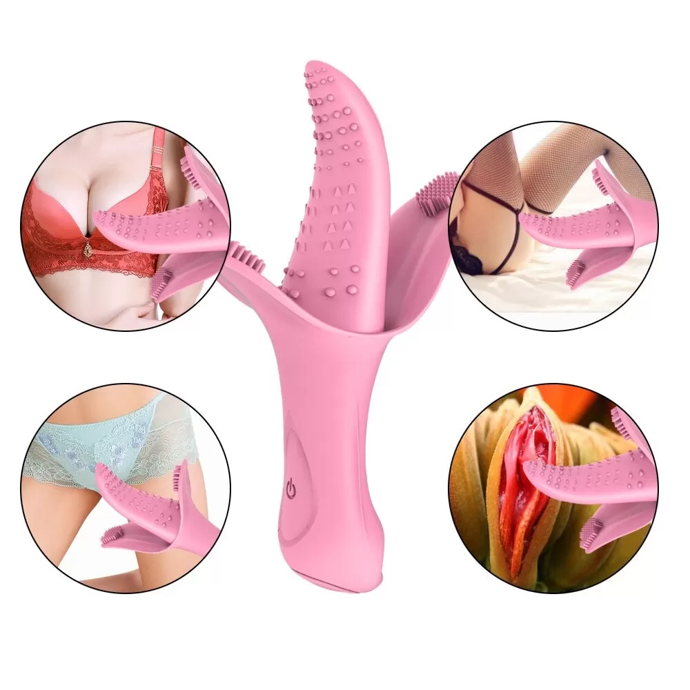 Magical Tongue Şarjlı Anal Klitoral Masaj G Spot Uyarıcı Dil Vibratör