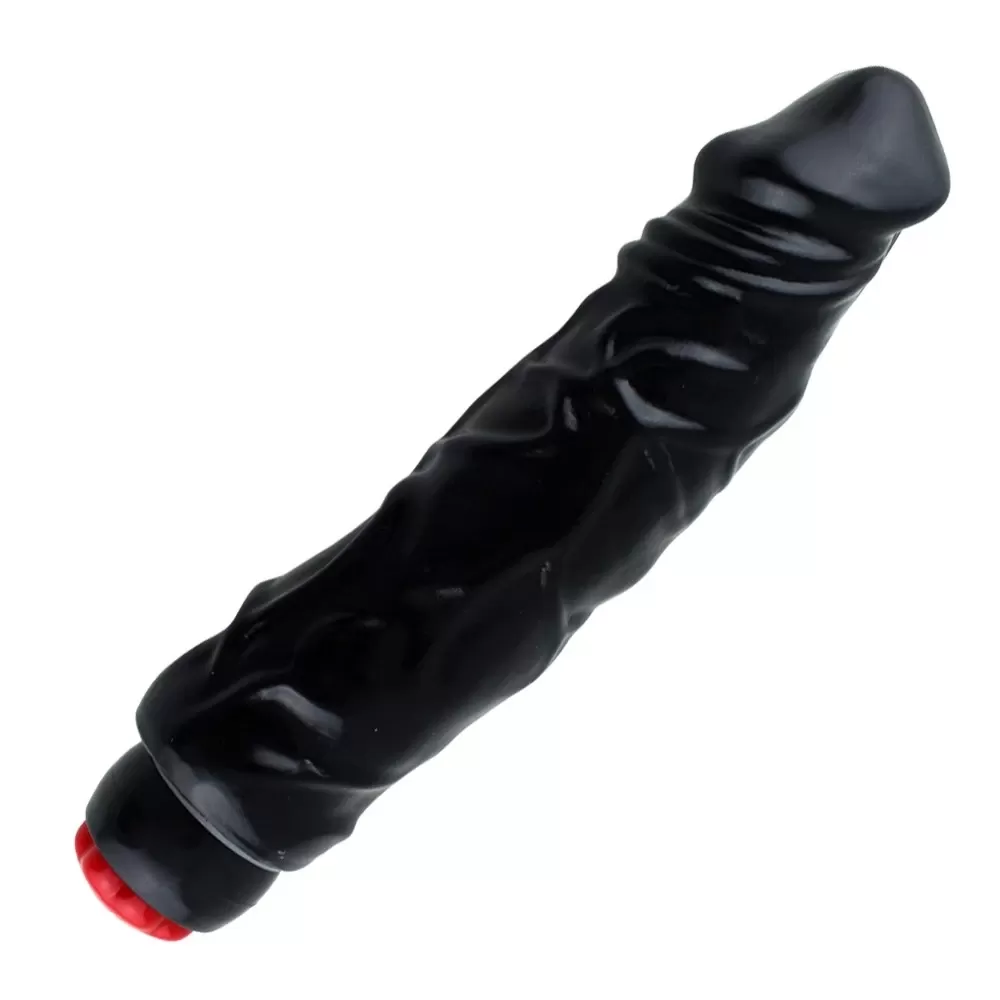 LIFELIKE VIBE Güçlü Titreşimli Klasik Kalın Realistik Vibratör Zenci Penis 24 CM detay