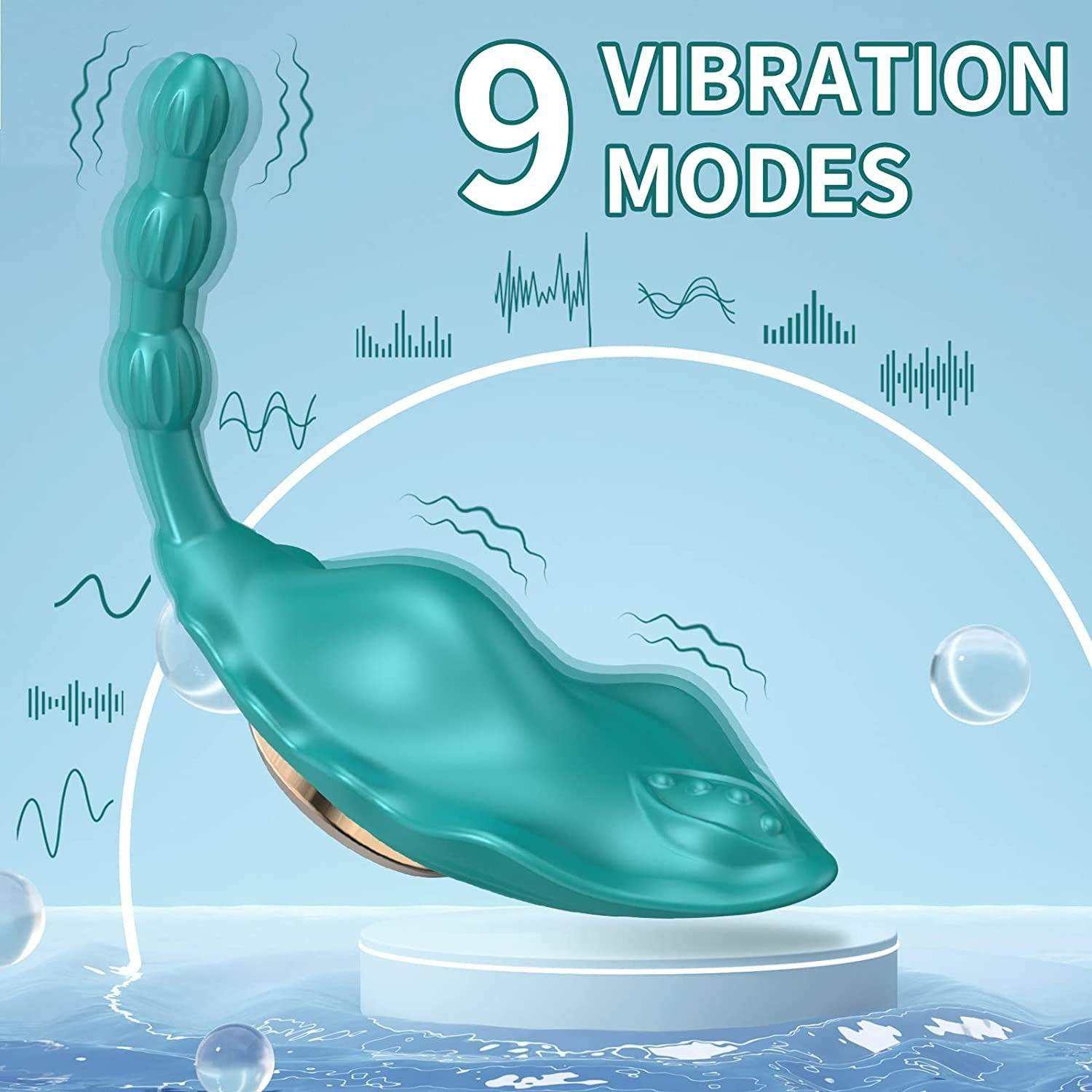 PRIME TOYS Telefon Kontrollü Manyetik Klipsli Külot İçi Giyilebilir Panty App 3 in 1 Vibratör detay