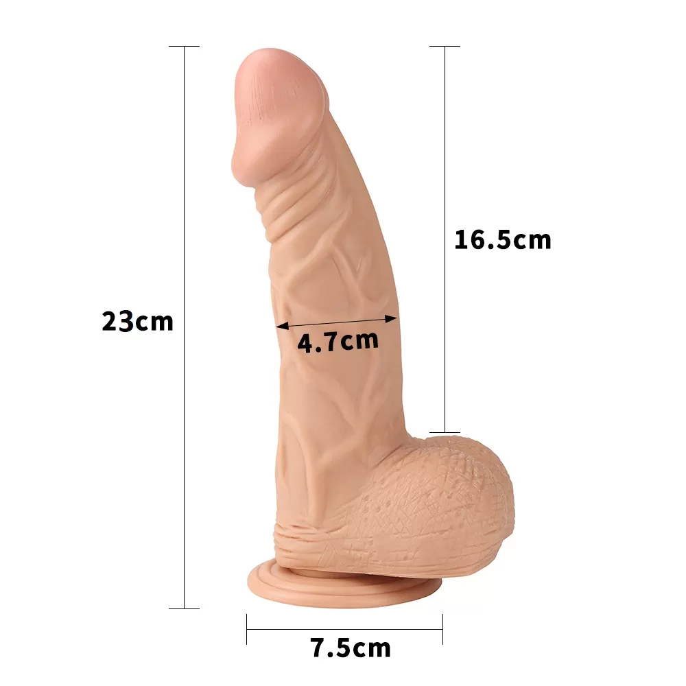 23 CM Realistik Penis - Real Extreme detay