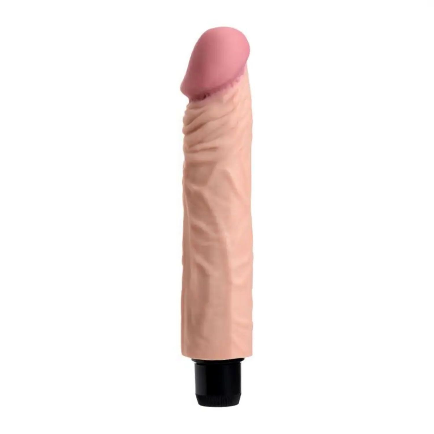Rican - Yumuşak Doku Gerçekçi Yapay Penis Vibratör Güçlü Titreşimli Realistik Dildo 22x3.6 CM