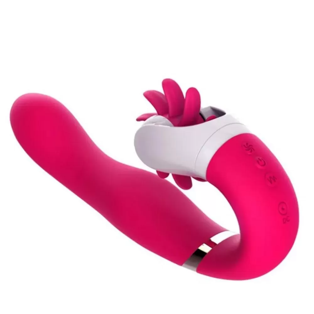 FLIRT Dönebilen Dil Klitoris Uyarıcı ve G-Spot Uyarıcı 2 in 1 Vibratör detay