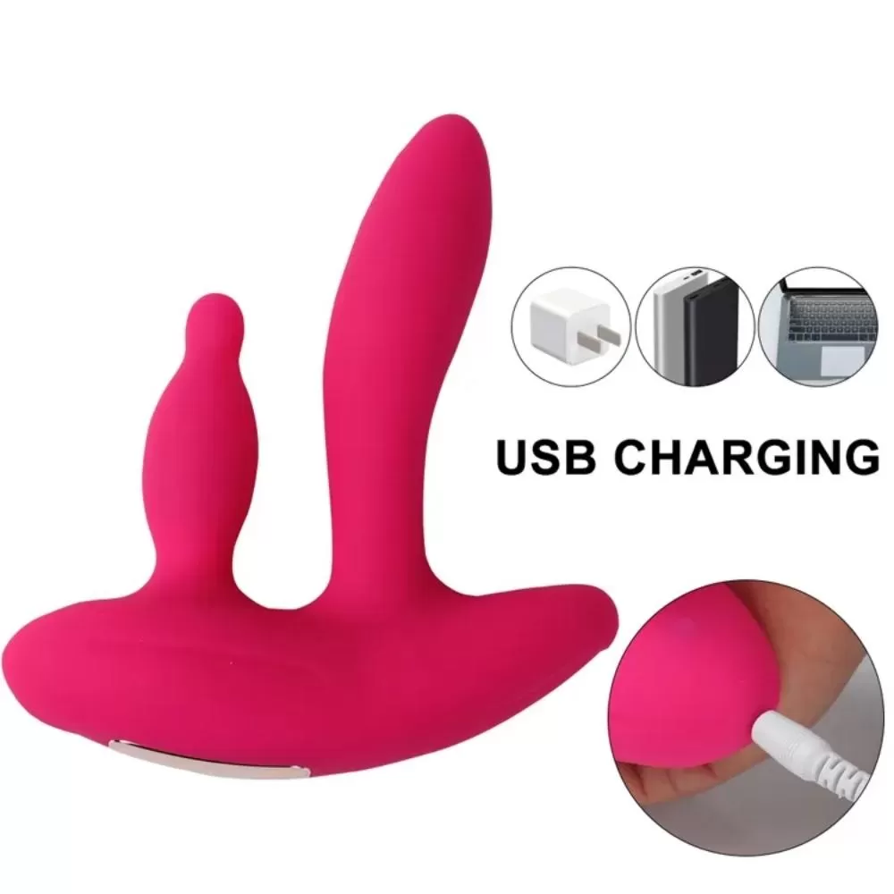 TALON Kablosuz Kumandalı Anal Vajina ve Klitoris Uyarıcı 3 in 1 Lay-On Vibratör detay
