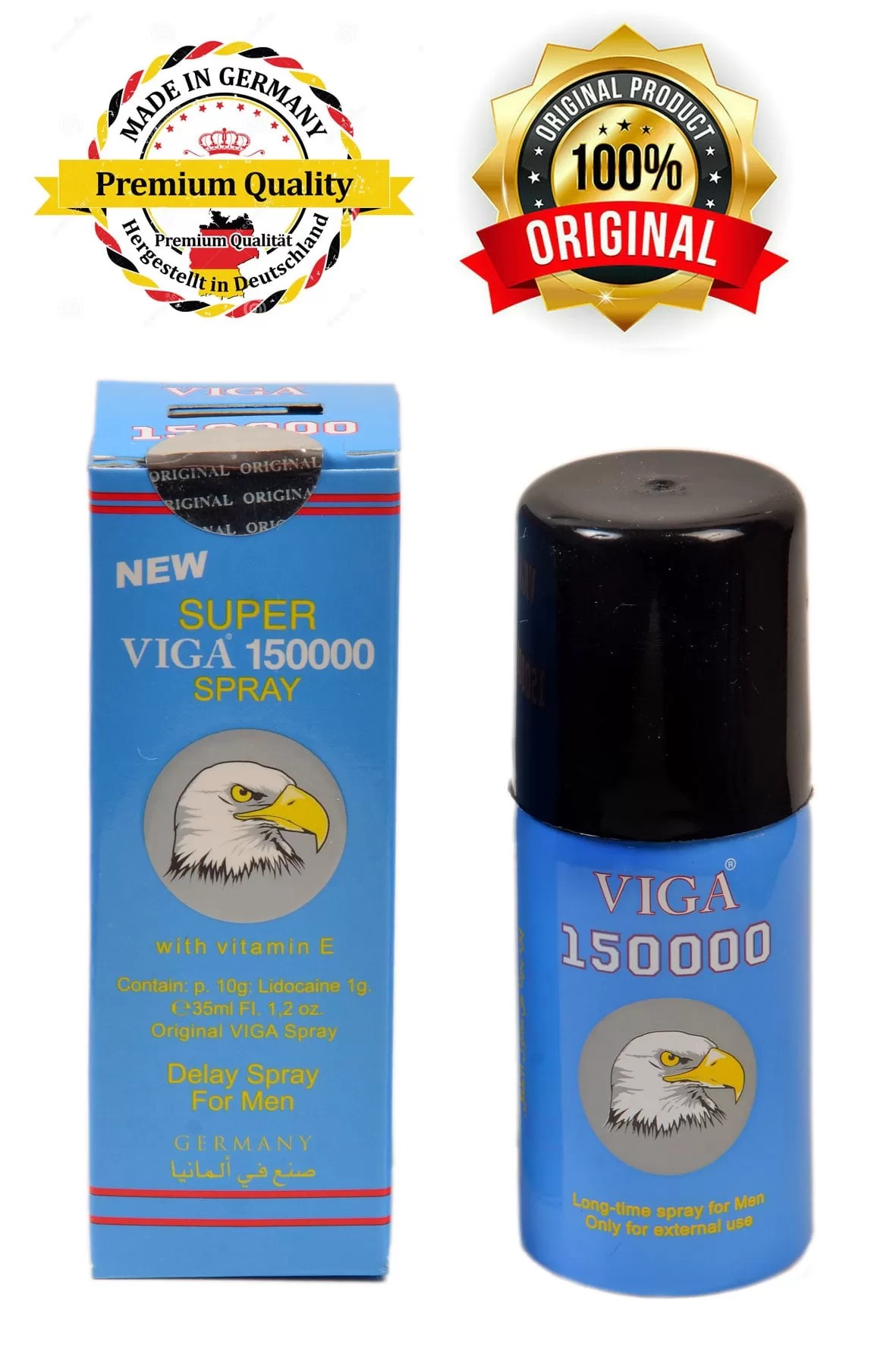 Super Viga 150.000 E Vitaminli Ereksiyon Destekli Geciktirici Sprey