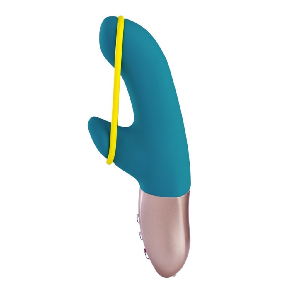 Fun Factory Amorino Şarjlı Su Geçirmez G Nokta ve Klitoris Uyarıcı 2 in 1 Rabbit Vibratör detay