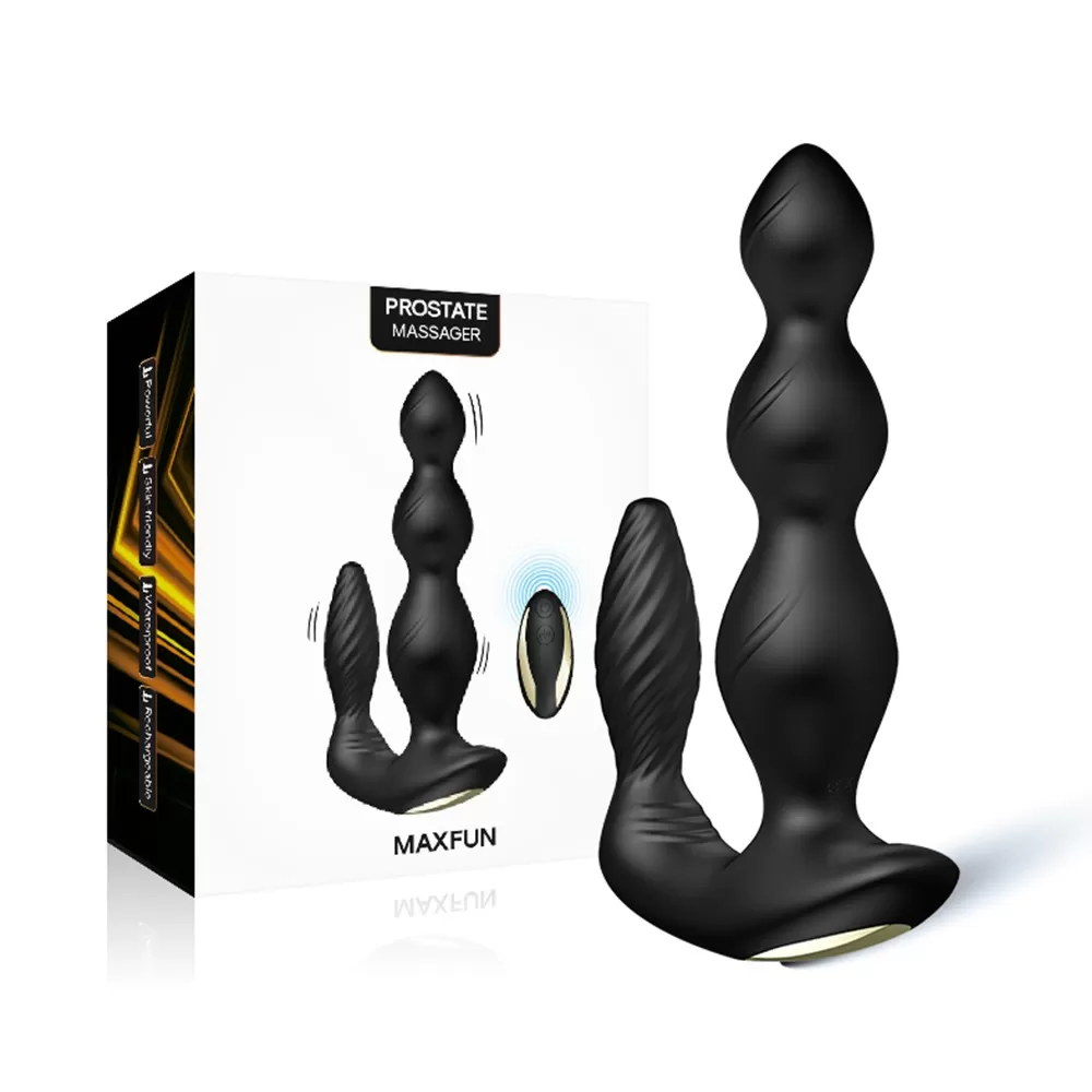 MAXFUN Kablosuz Kumandalı Usb Şarjlı 2 in 1 Vibratör detay
