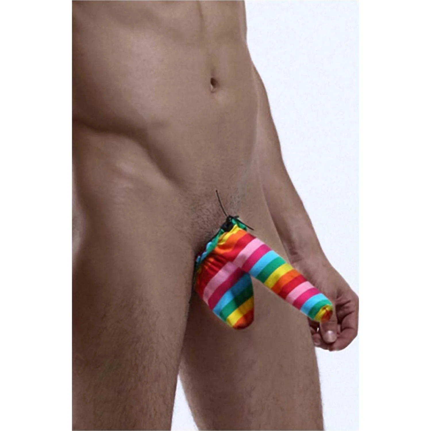 Sens Fantezi İç Giyim Sevimli Fil Burun Şeklinde Seksi Erkek Giyim Çok Renkli Erotik Slip - 7431