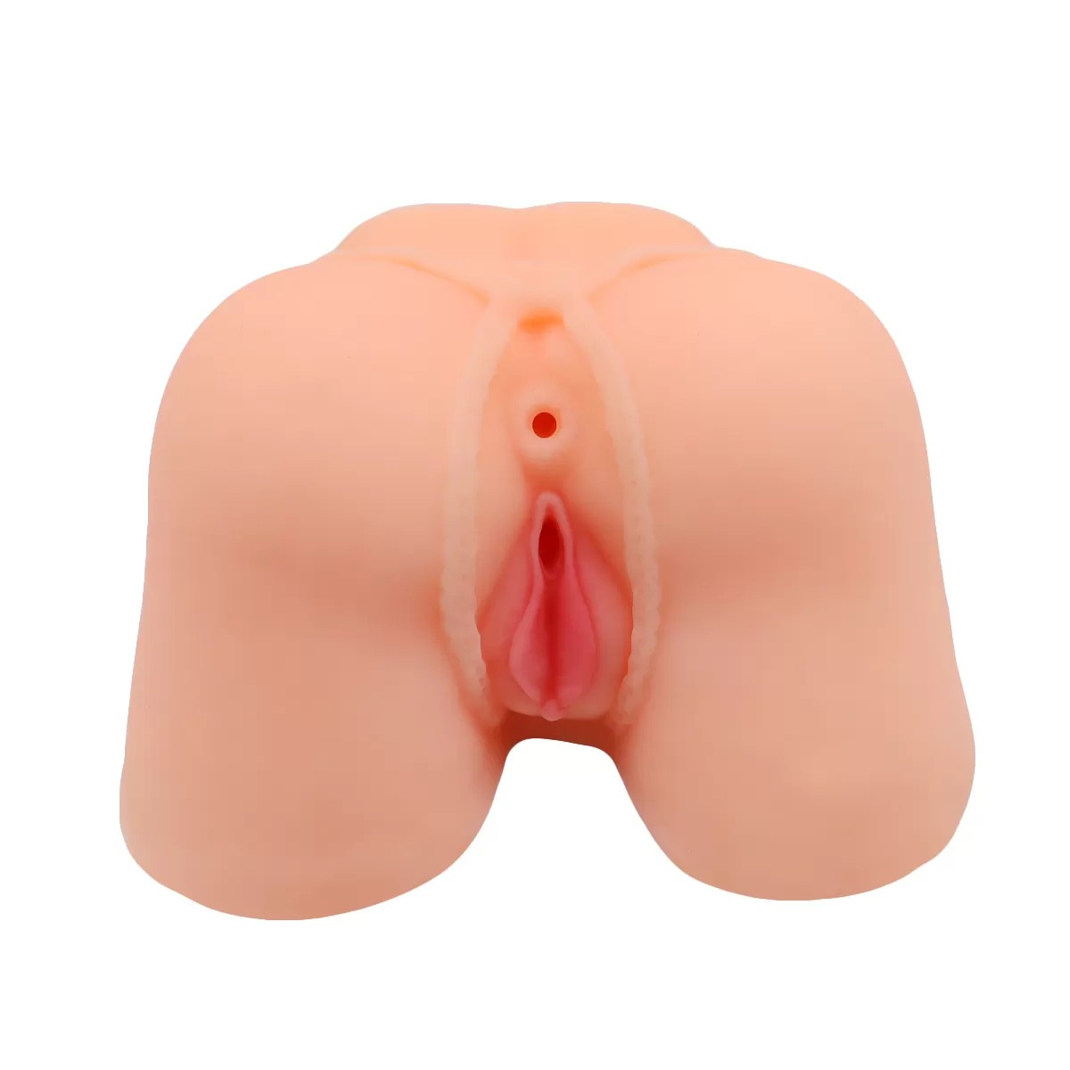 BIG ASS Jolie 2 İşlevli Külotlu Realistik Kalça Vajina ve Anal Mastürbatör