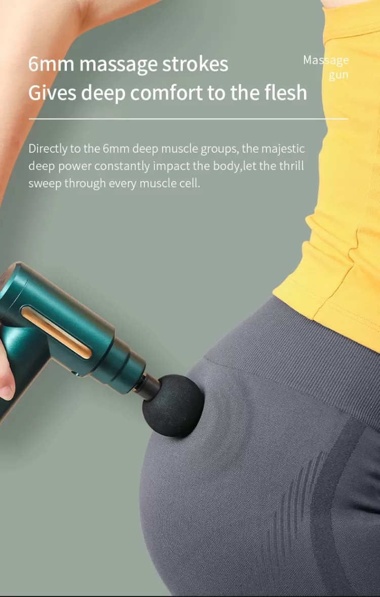 MASSAGE GUN PRO 10 Başlıklı Anal Vajinal Kullanım Darbeli Masaj Aleti Sex Makinesi
