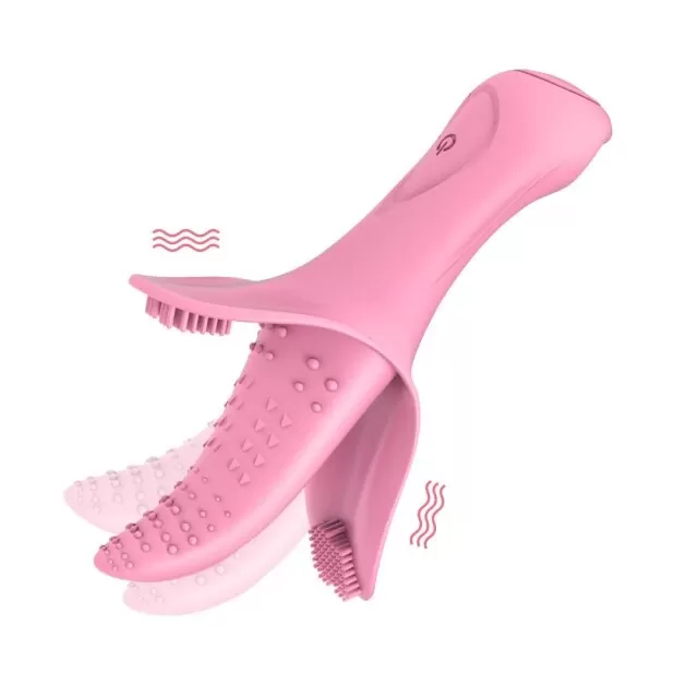 Magical Tongue Şarjlı Anal Klitoral Masaj G Spot Uyarıcı Dil Vibratör detay