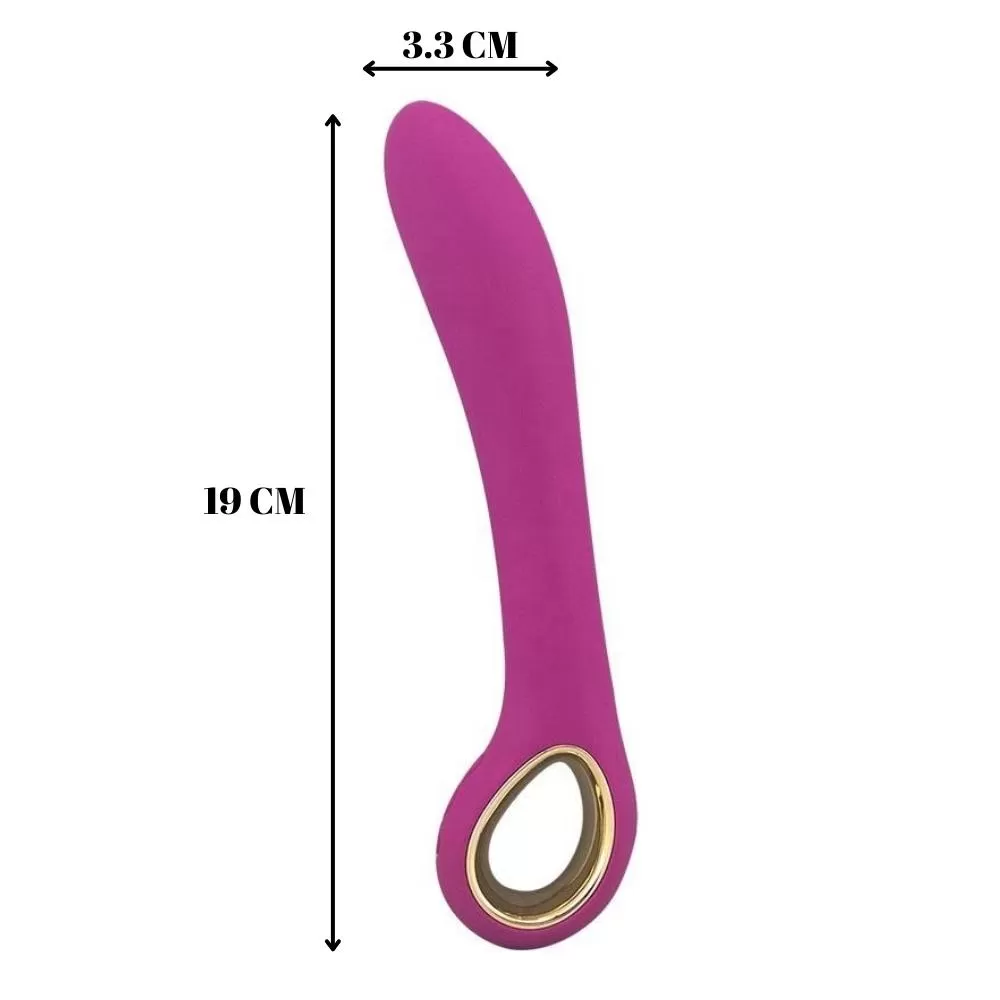 LICI Tutma Aparatlı Çok Amaçlı Kullanılabilir G-Spot Uyarıcı Vibratör - Rose detay