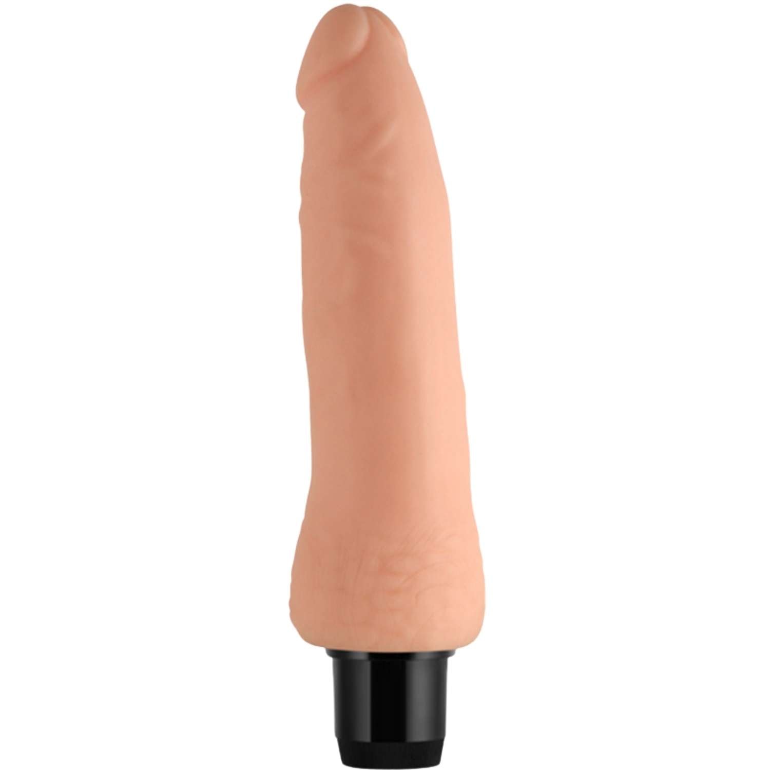 Xtreme Feel - Multi Speed Güçlü Titreşimli Yumuşak Doku Realistik Dildo Testissiz Gerçekçi Yapay Penis 20x4 CM