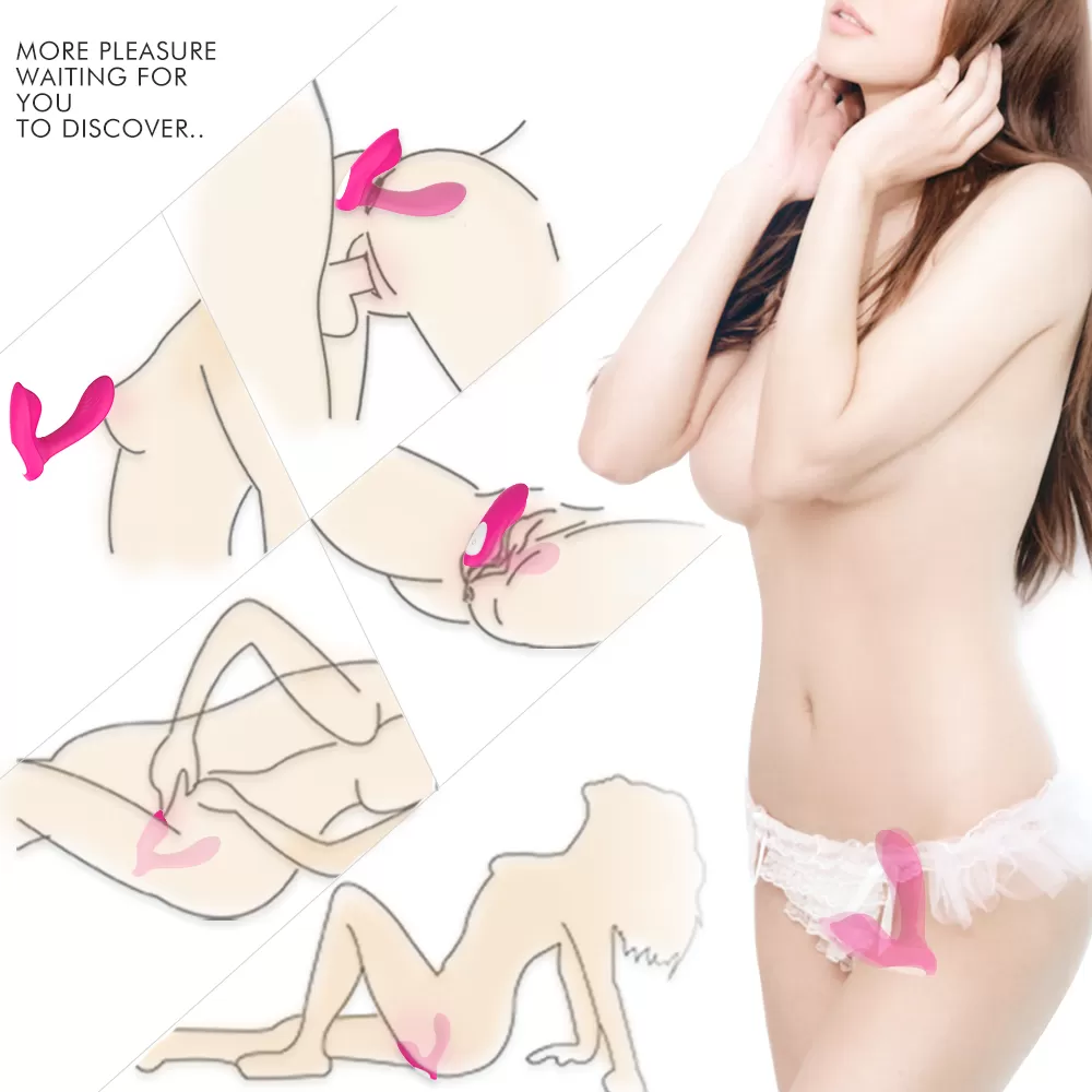 HOUND Klitoris Dil İmitasyonu ve G Spot Uyarıcı Giyilebilir Panty Vibratör detay