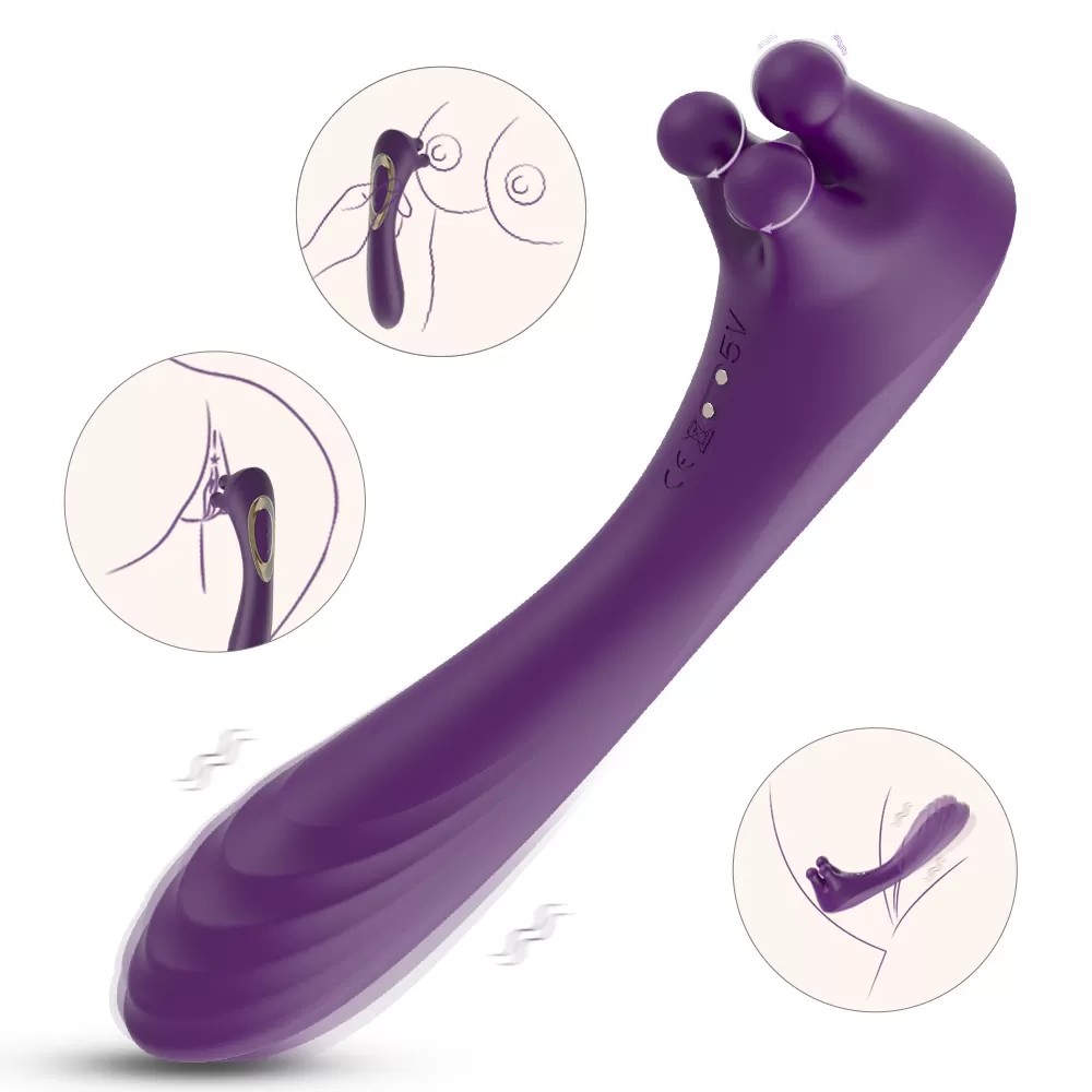 ANGEL& HAND İmitasyon Pençeli Göğüs Okşama ve G Spot Uyarıcı Vibratör