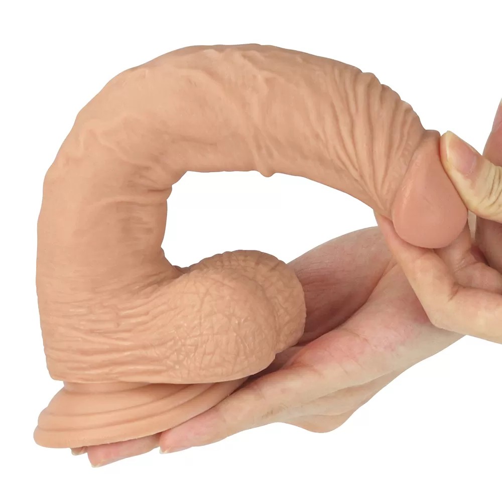 RIO Dildo Gerçekçi Et Dokusunda Realistik Penis 24 CM