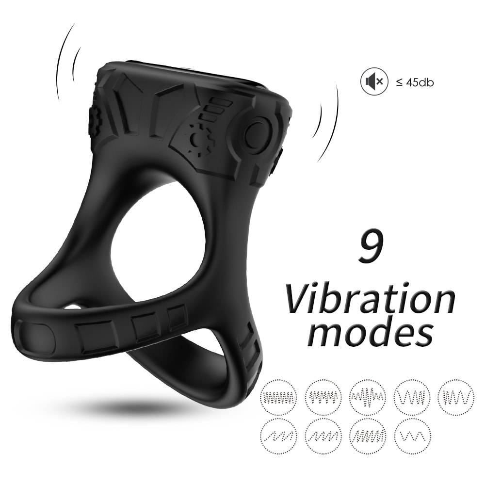 PRIME TOYS Rise Şarjlı Güçlü Titreşimli Su Geçirmez Klitoris Uyarıcı Testis ve Penis Yüzüğü detay