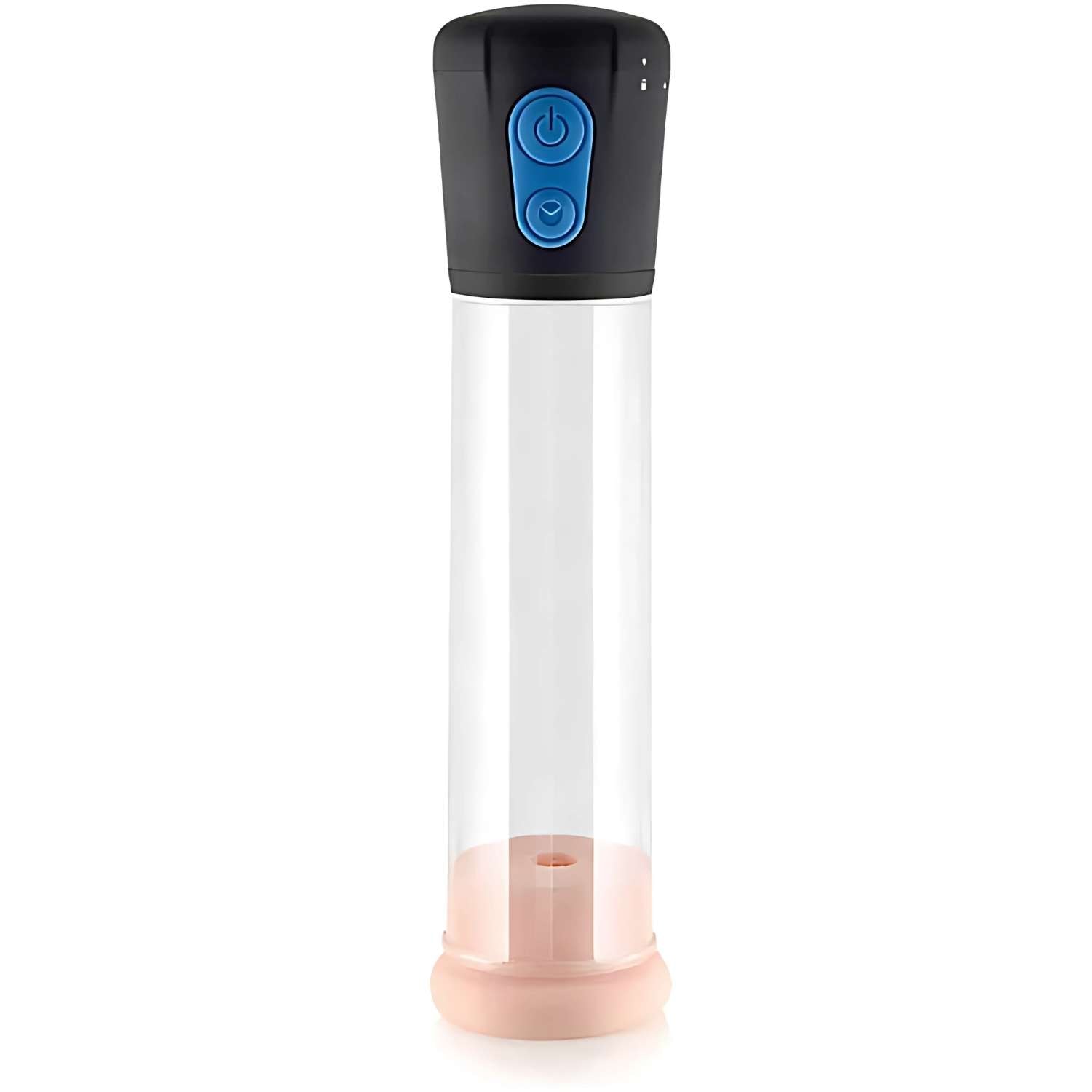 Pilli Otomatik Pro Penis Pompası Vajina Başlıklı Siyah - Maximizer Worx VX4