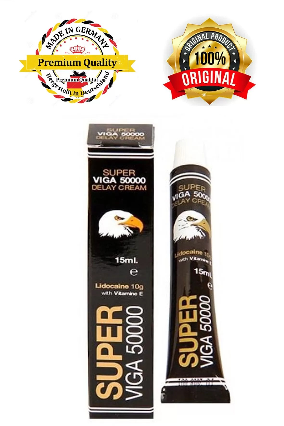 Super Viga 50.000 Krem E Vitaminli Geciktirici Krem