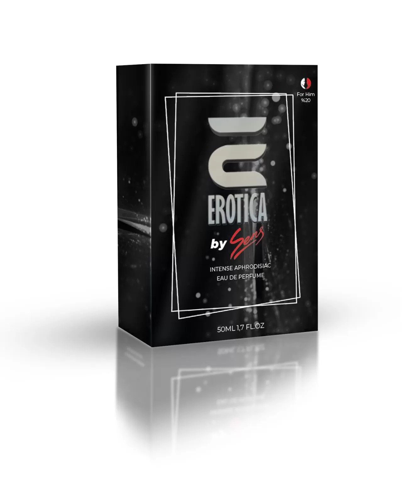 Erotica İntense %20 Afrodizyak Erkek Parfümü 50 Ml.