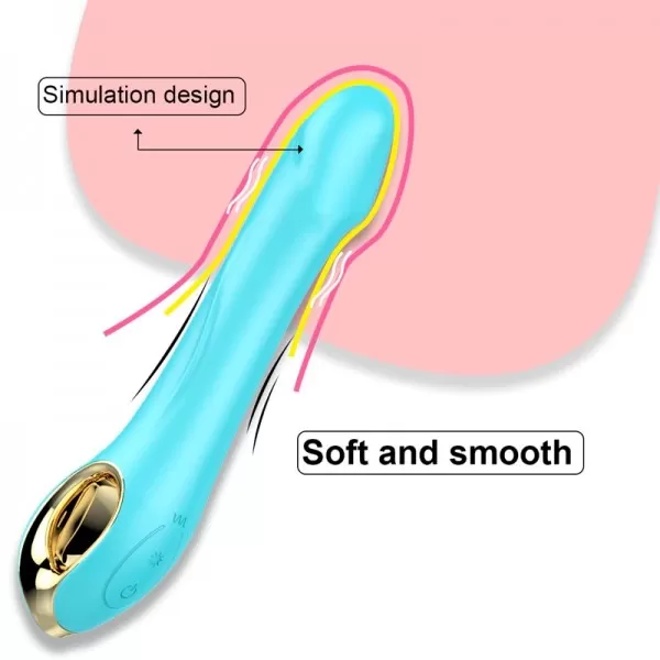 Extreme Climax Usb Manyetik Şarjlı Gspot Uyarıcı Şok Etki̇li̇ Dildo Vibratör detay