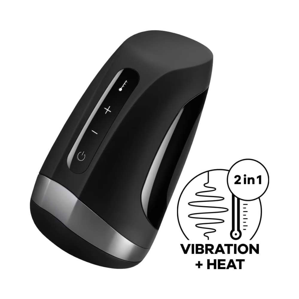 Satisfyer Men Heat Vibration Isıtmalı ve Güçlü Titreşimli Penis Eğitim Mastürbatörü detay