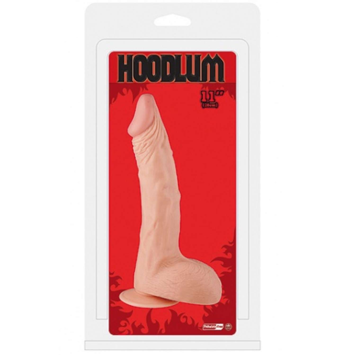Hoodlum - Et Dokulu Büyük Boy Kalın Realistik Dildo XXL Size Ekstra Büyük Gerçekçi Yapay Penis 28x7 CM