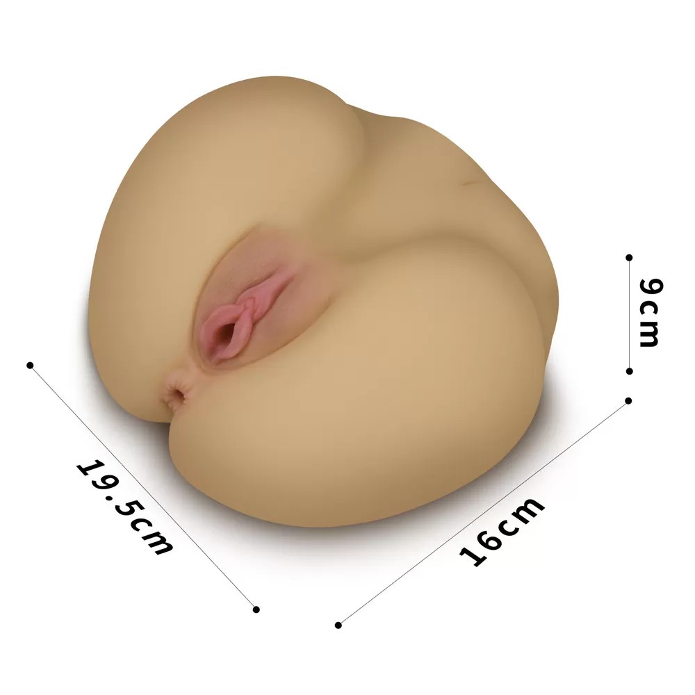 Streetgirl&amp;#39;s #3 Gerçekçi Et Dokusunda Anal Vajinal Girişli Realistik Kalça Mastürbatör