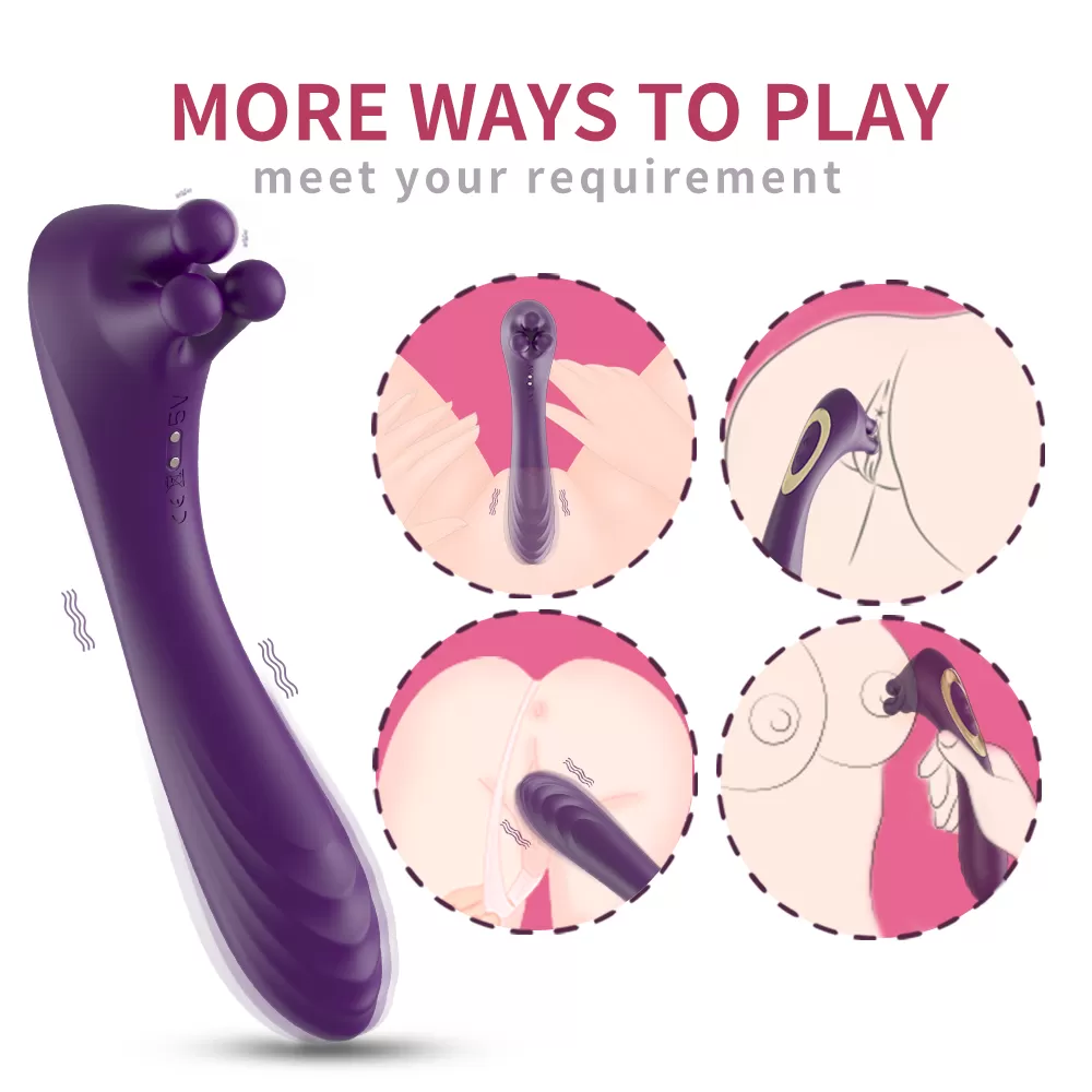 ANGEL& HAND İmitasyon Pençeli Göğüs Okşama ve G Spot Uyarıcı Vibratör detay