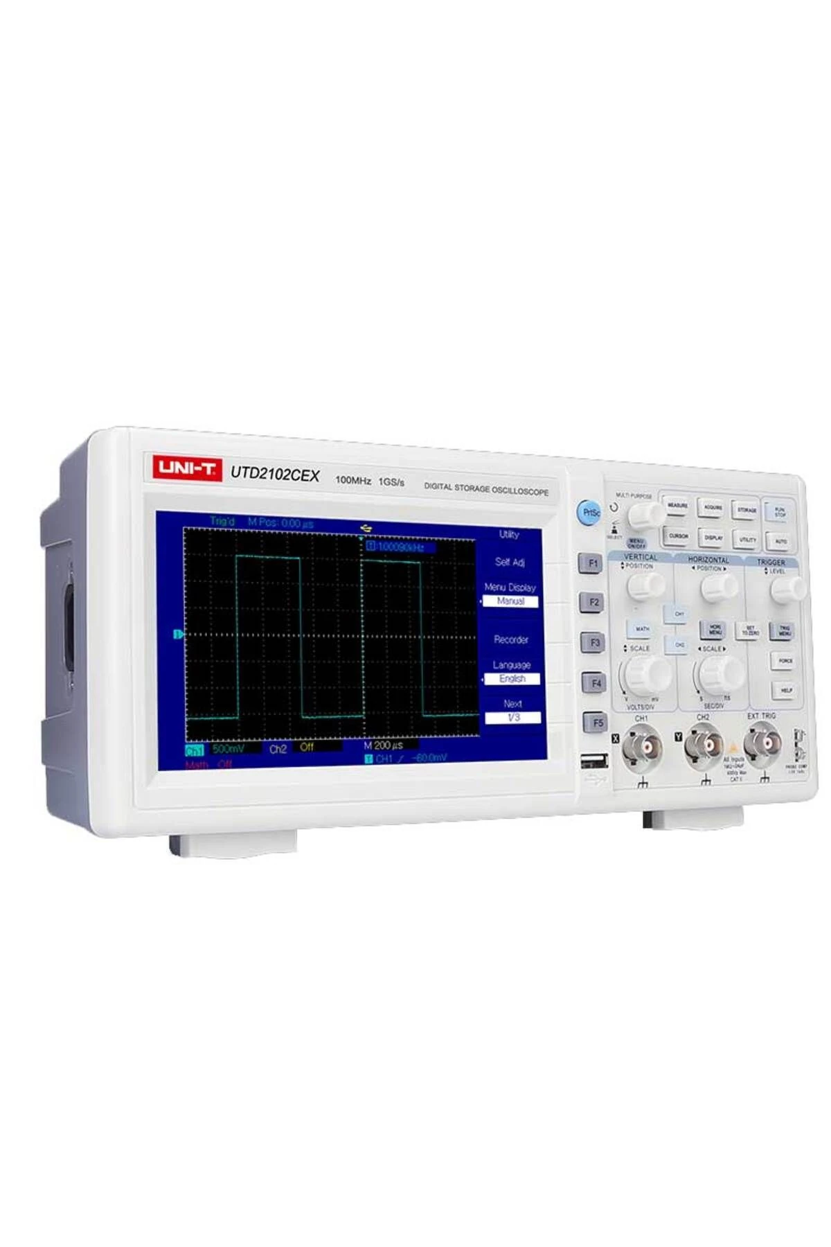 Unit UTD2072CEX Dijital Depolama Osiloskopu