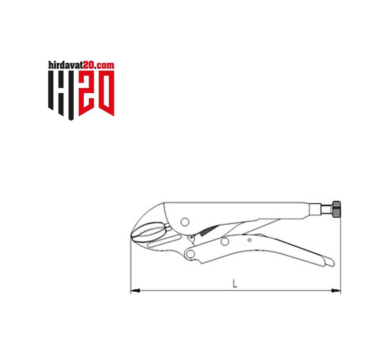İzeltaş 2500 Üniversal Ayarlı Pense 250mm