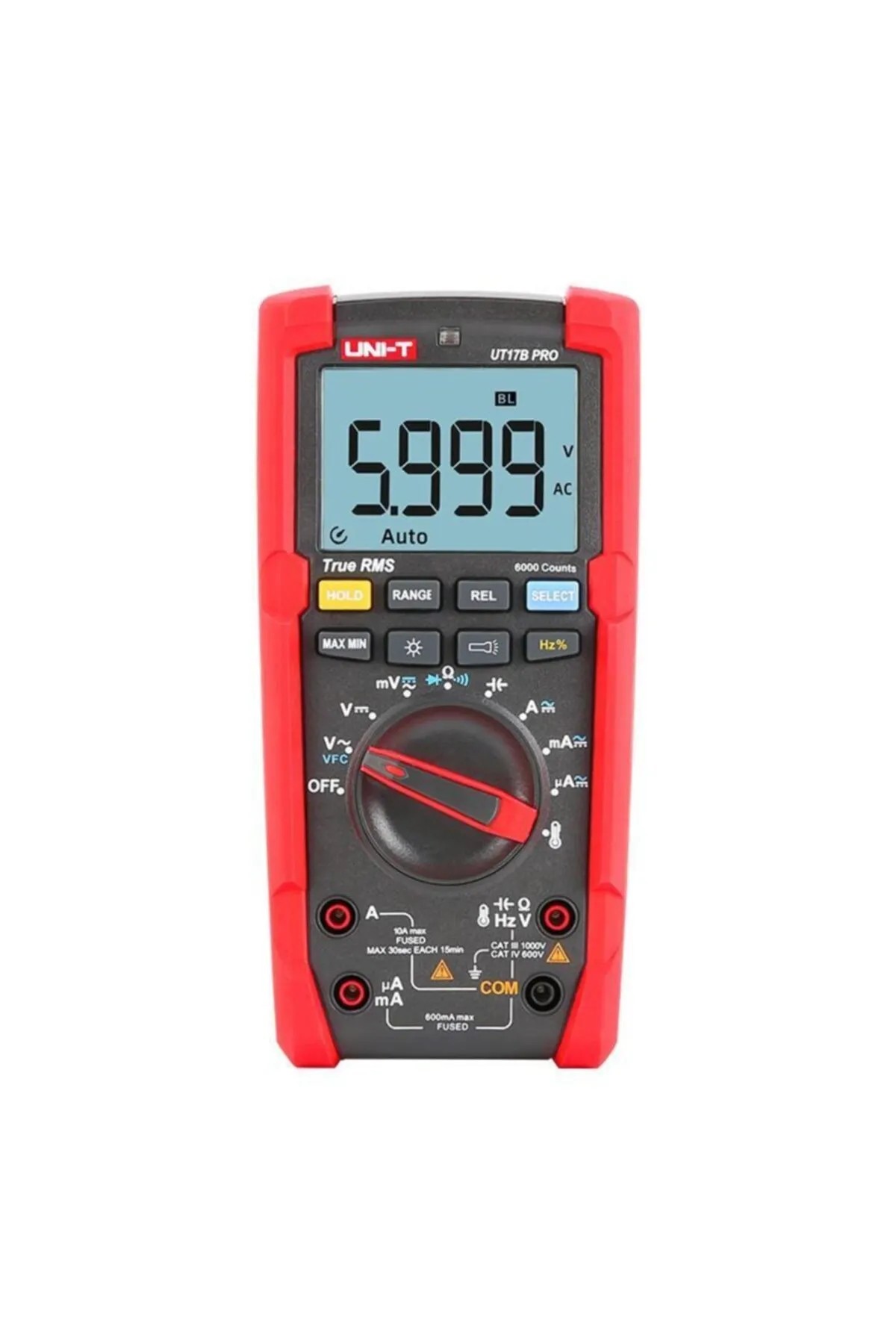 UNİT Ut17b Pro 1000v True Rms Digital Multimeter