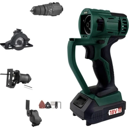 Kl Pro KLMS18-20 Şarjlı Li-ion Çift Akülü Vidalama Multi Set