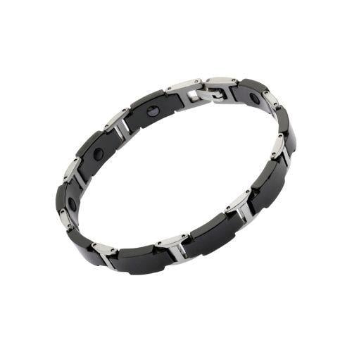 Erkek Bileklik - Kristal Siyah